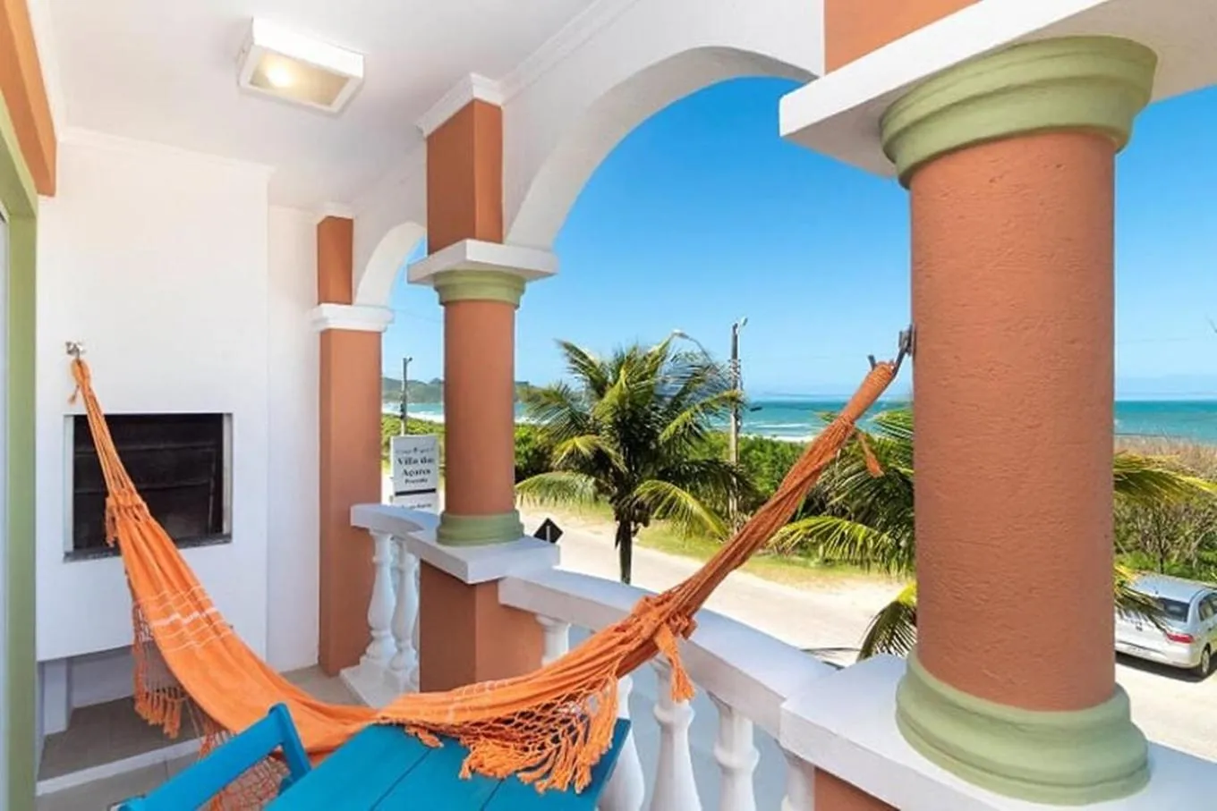 BBQ facilities in Pousada Villa dos Açores