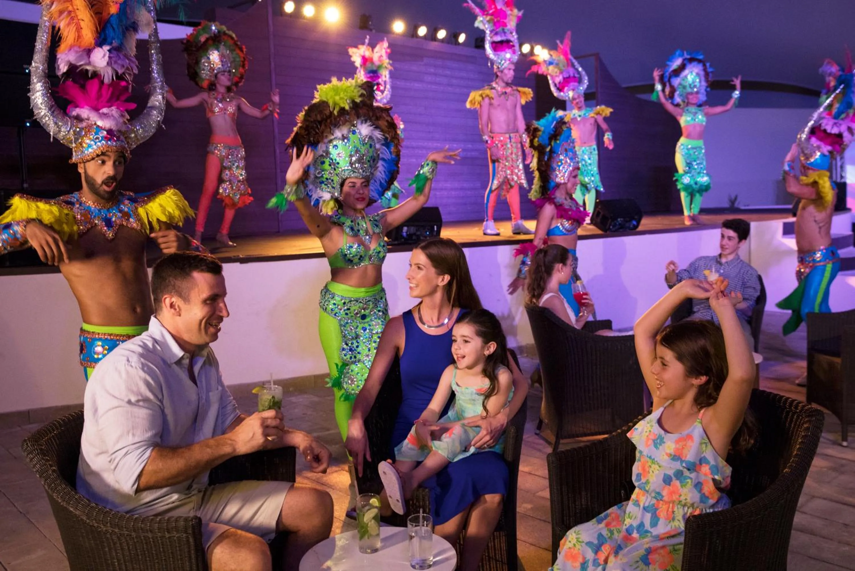 Evening entertainment in Royalton Bavaro, An Autograph Collection All-Inclusive Resort & Casino