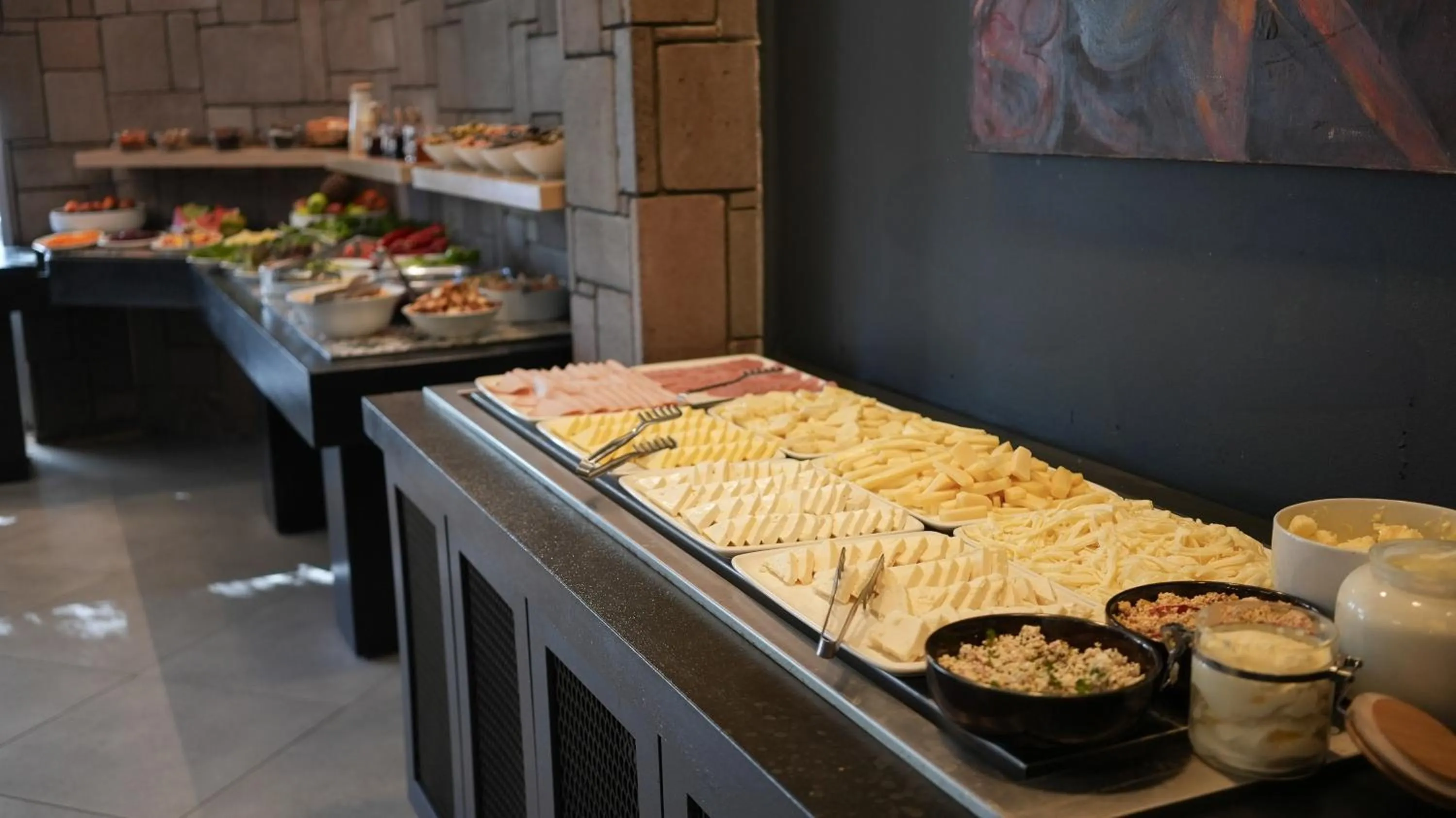 Buffet breakfast in Costa Farilya Special Class Hotel Bodrum