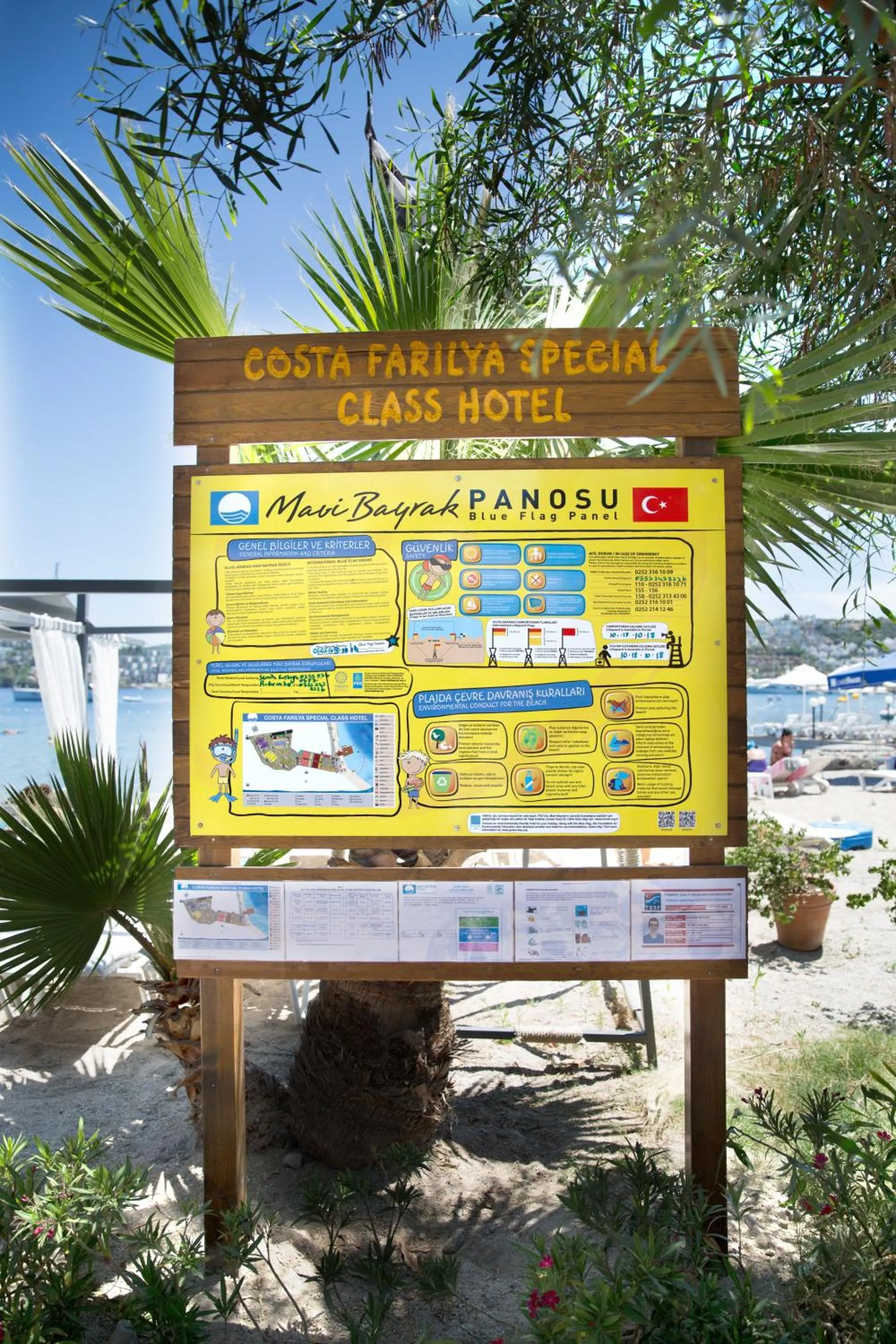Certificate/Award in Costa Farilya Special Class Hotel Bodrum