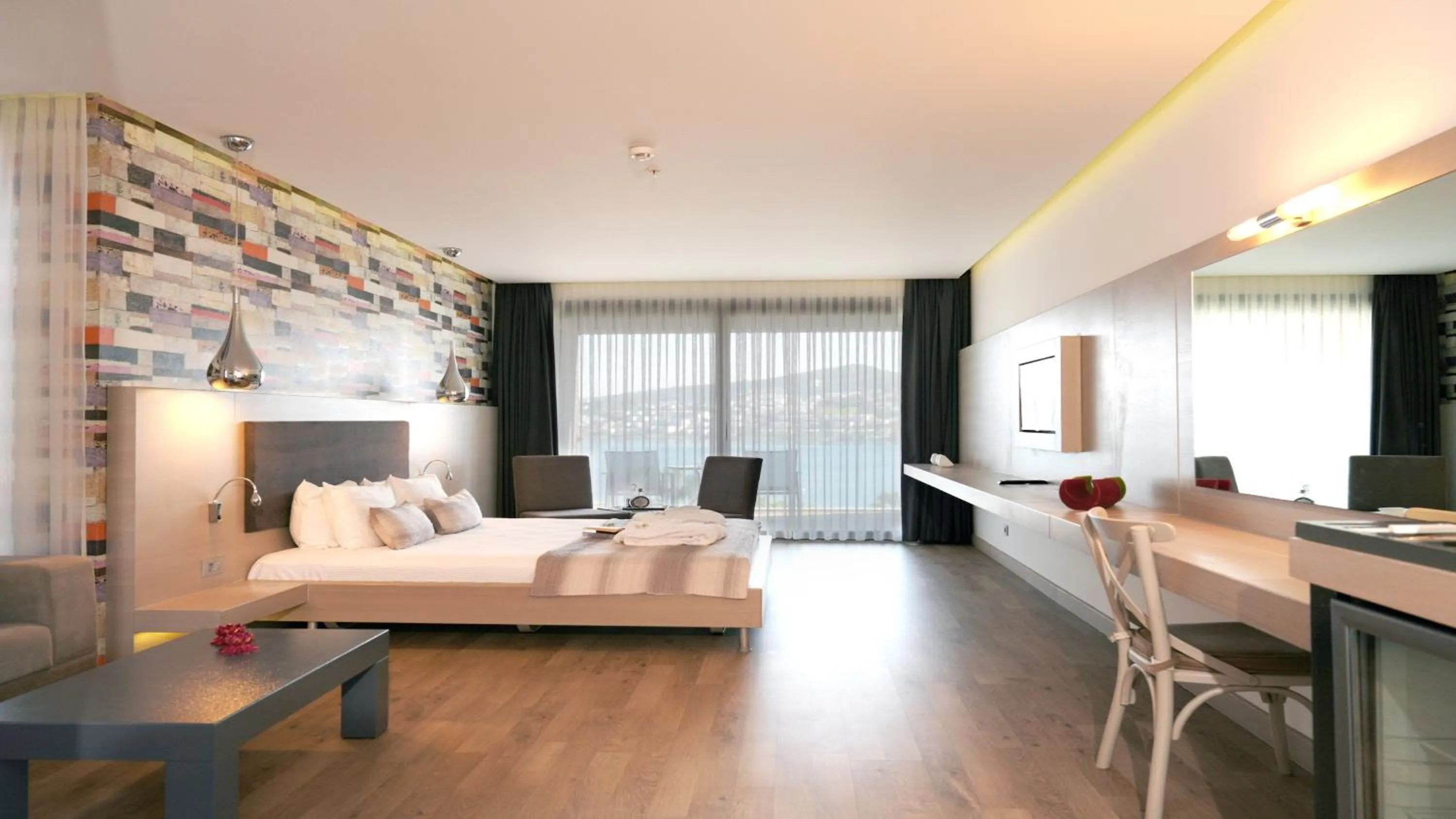 Photo of the whole room, Bed in Costa Farilya Special Class Hotel Bodrum