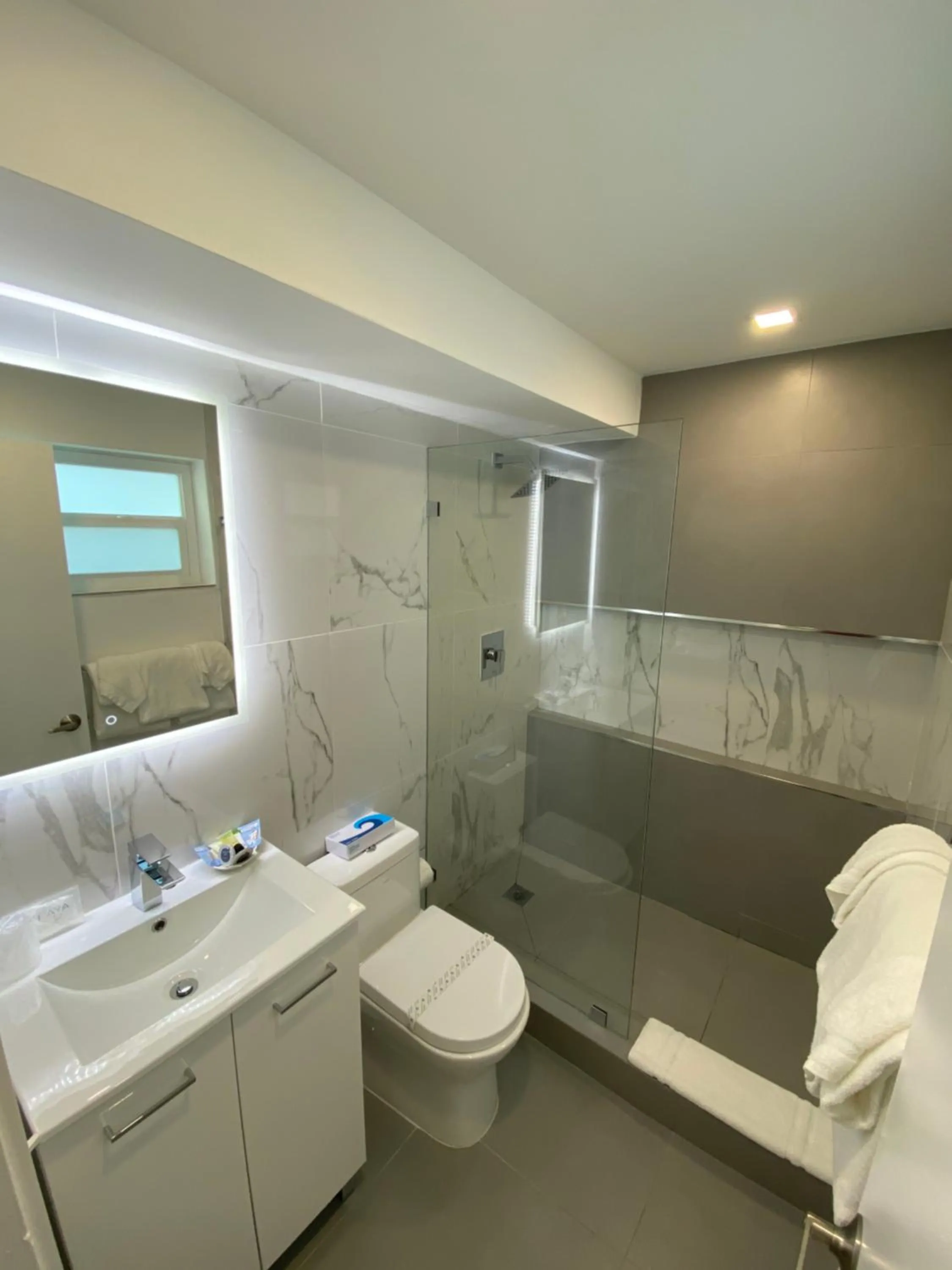 Bathroom in Blue Sky