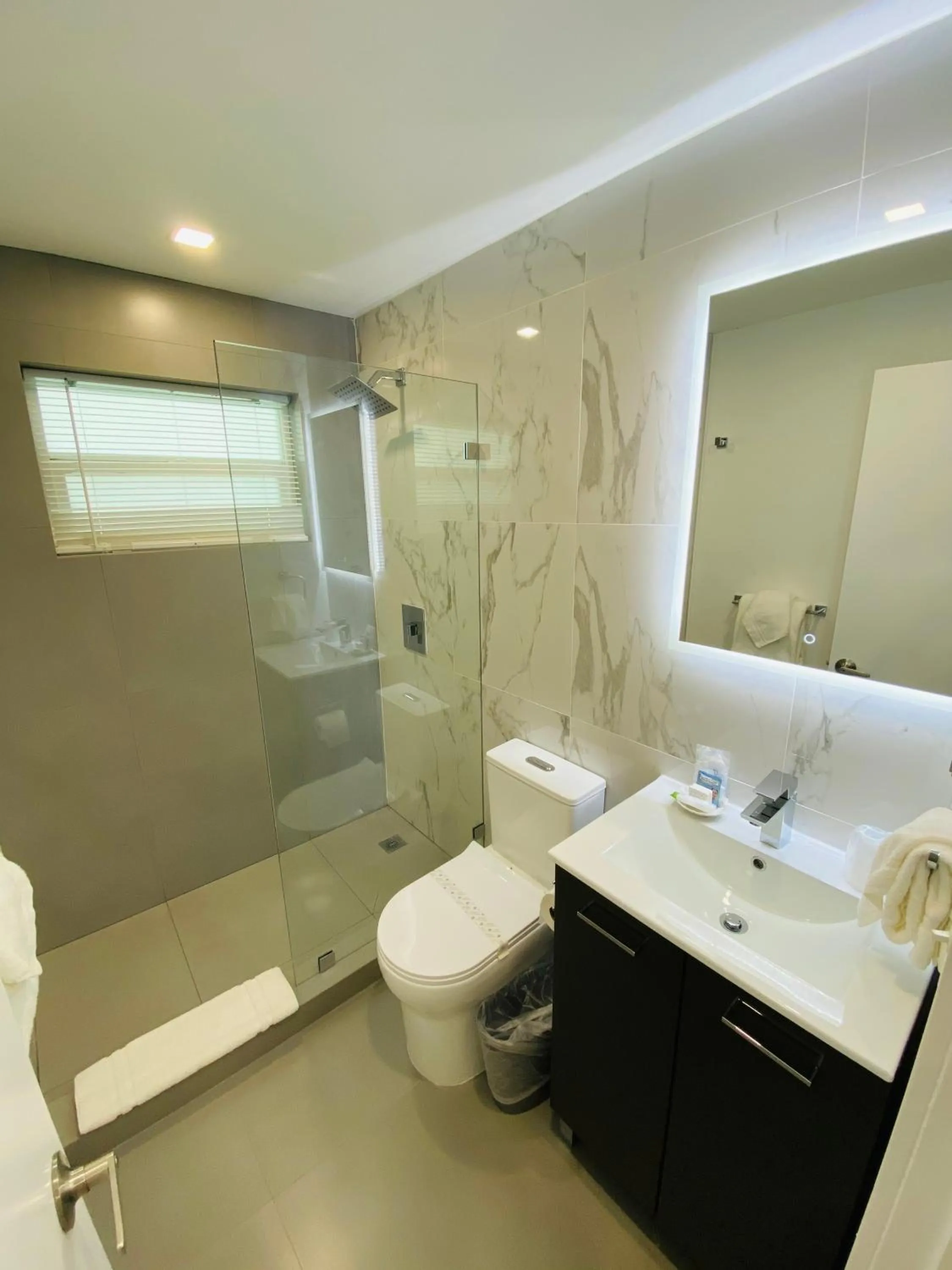 Bathroom in Blue Sky