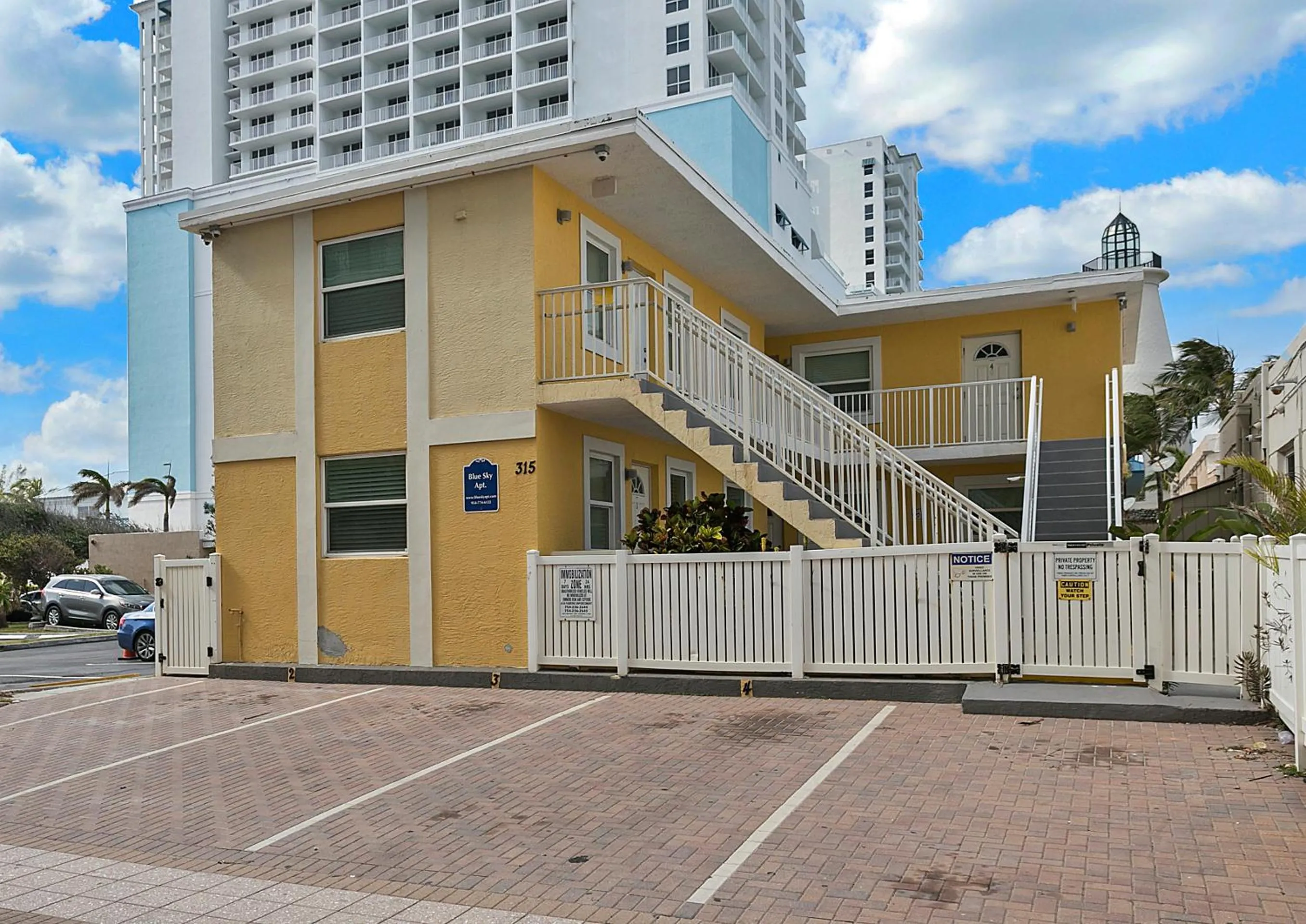 Property building in Blue Sky