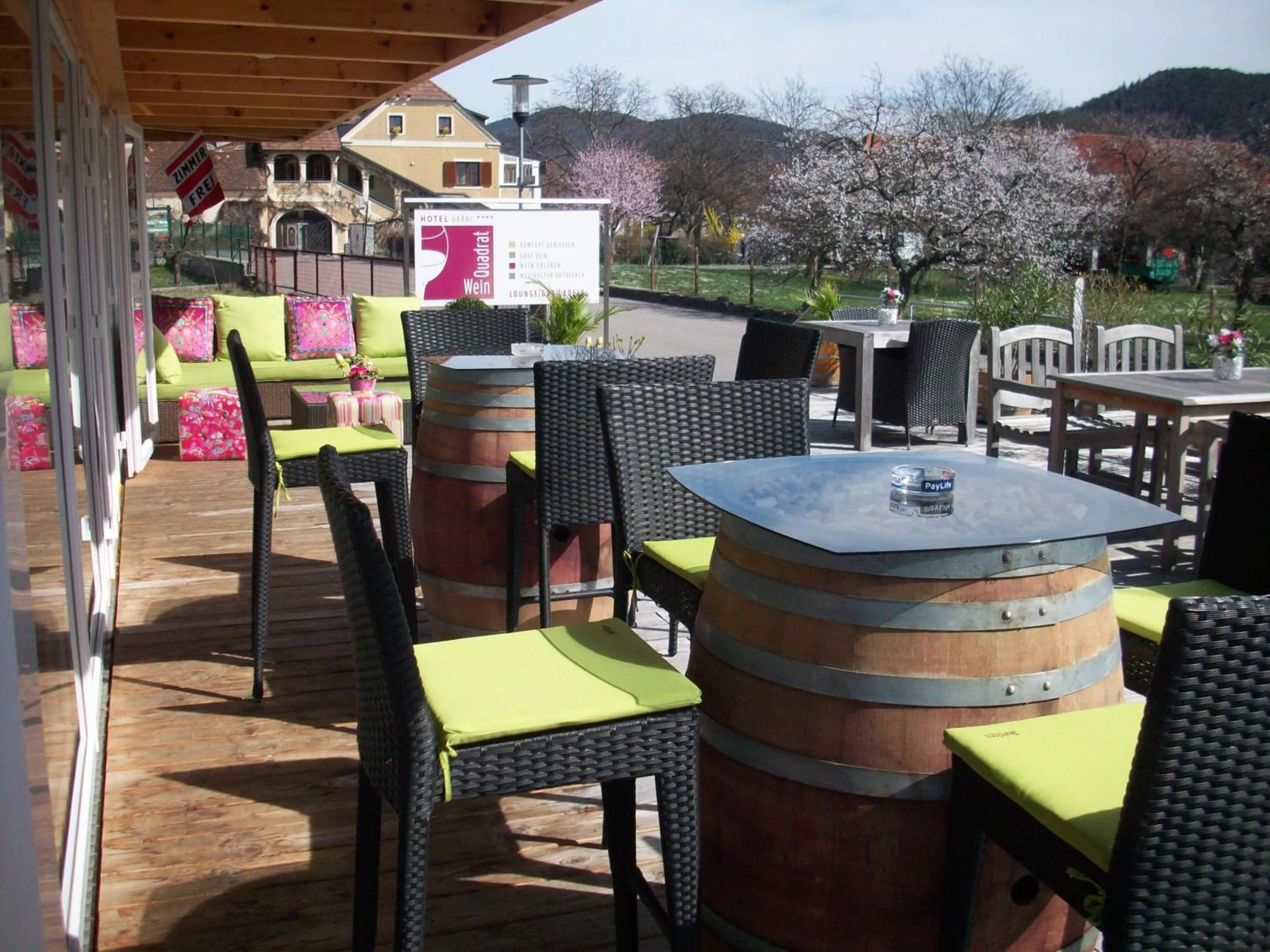 Balcony/Terrace in Das WeinQuadrat - boutique stay