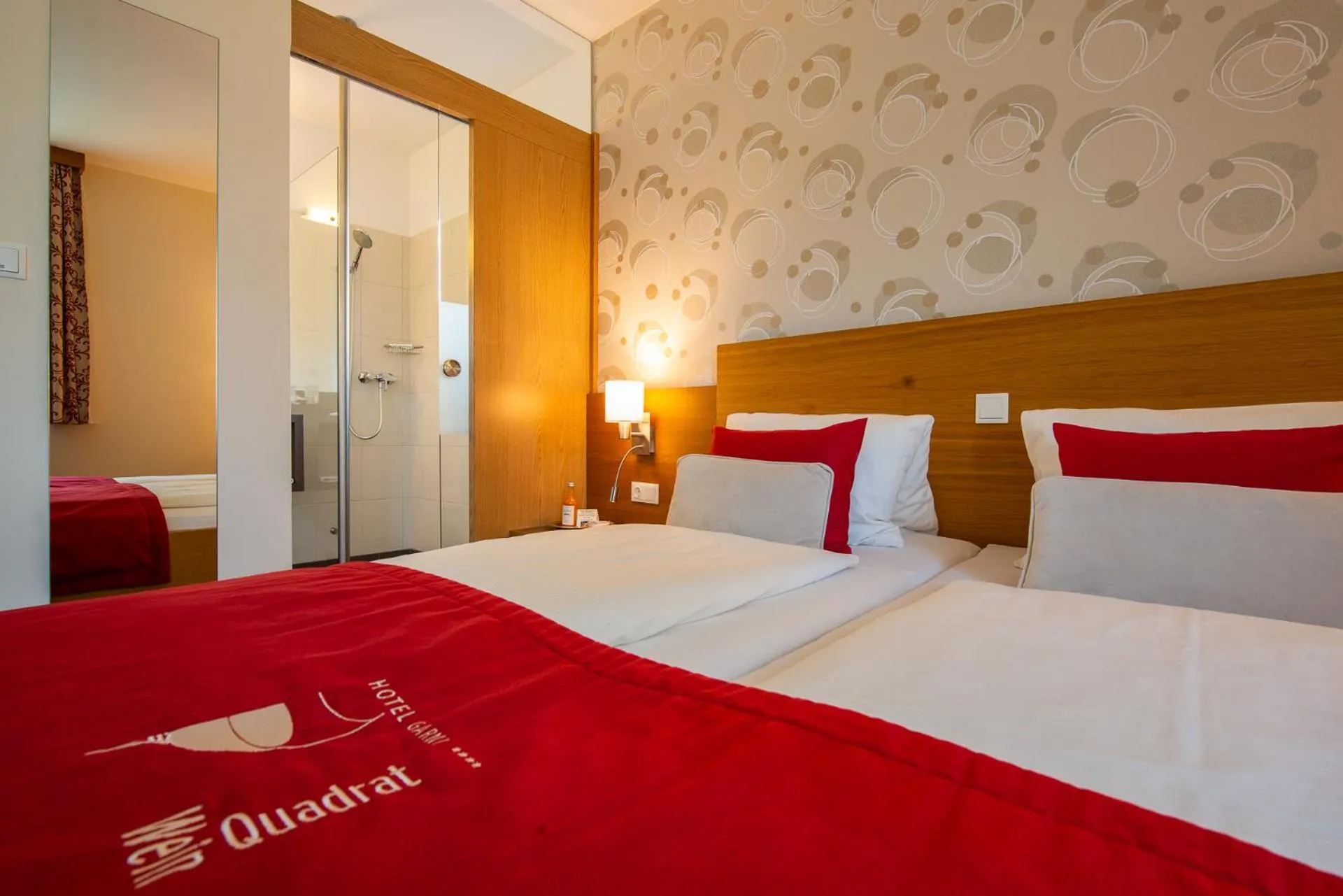 Bedroom, Bed in Das WeinQuadrat - boutique stay