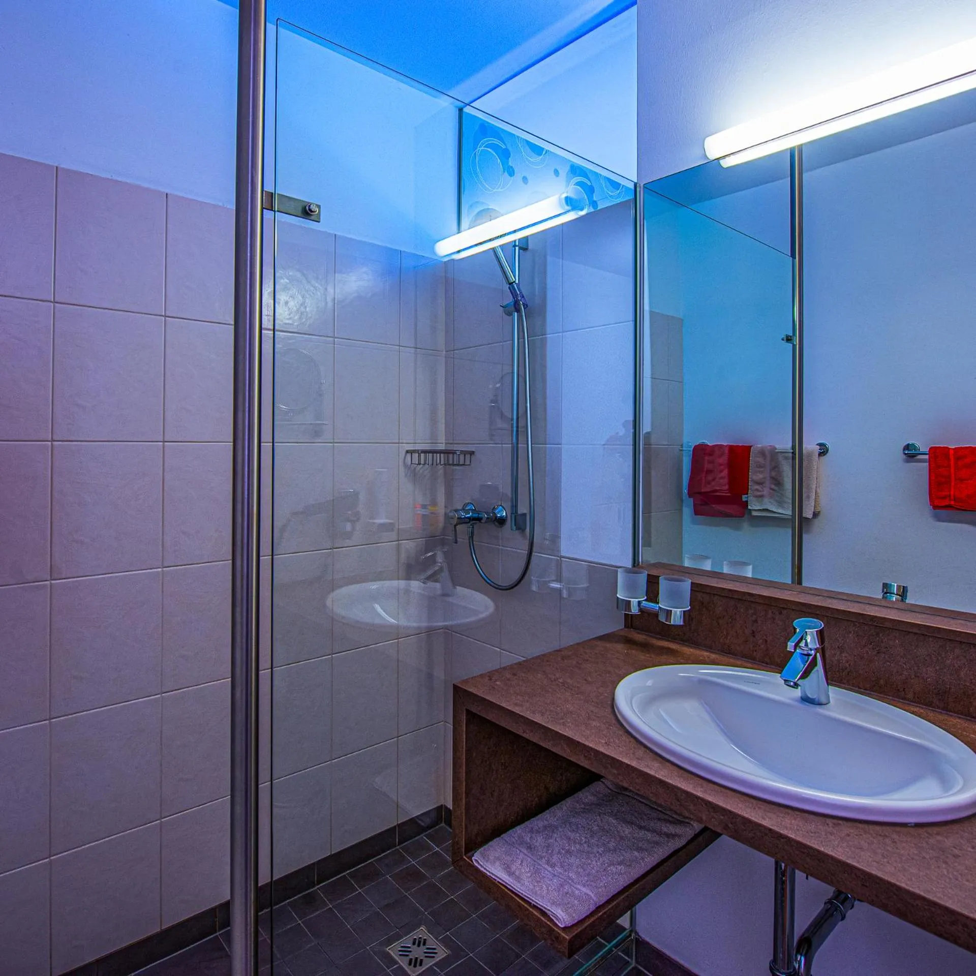 Shower in Das WeinQuadrat - boutique stay