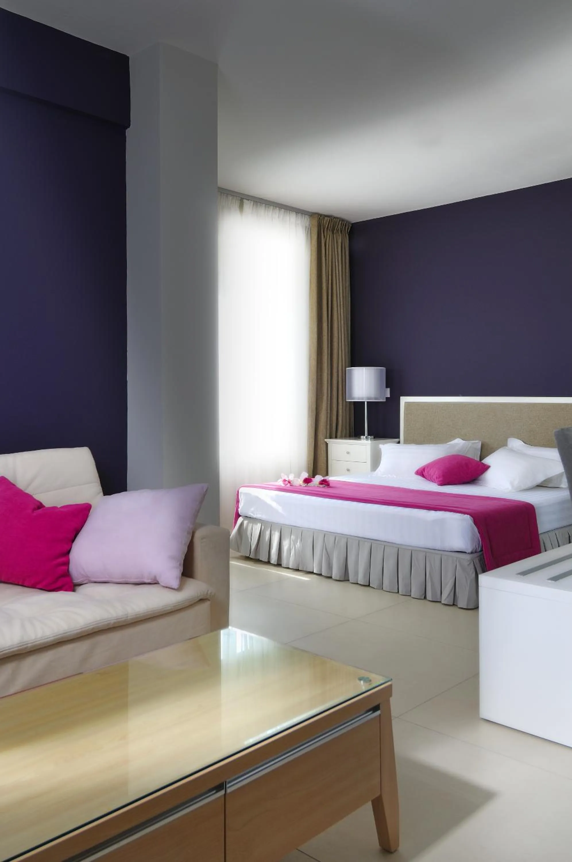 Seating area in Krotiri Resort