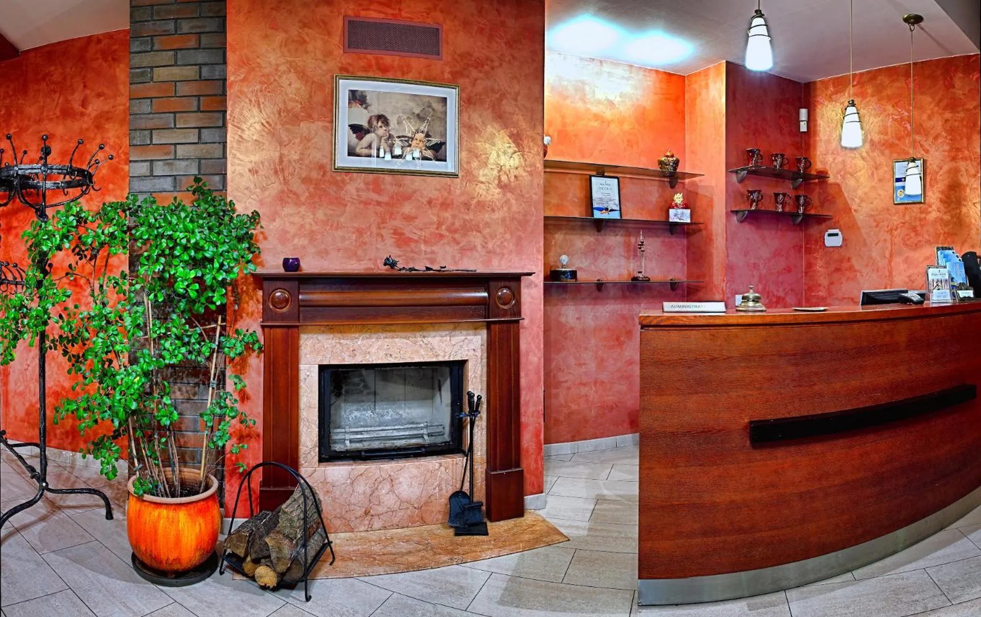 Lobby or reception in Hotel Medūna