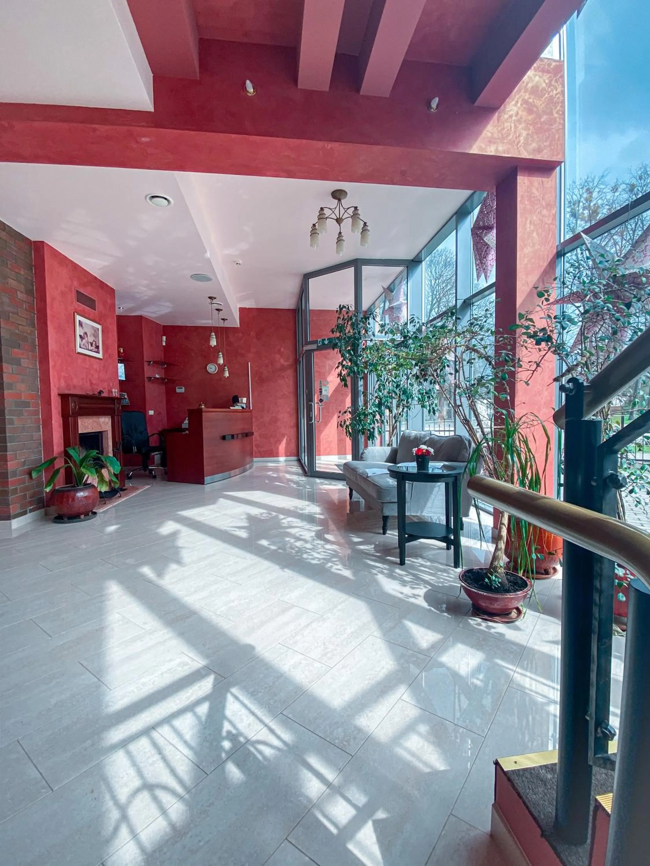 Lobby or reception in Hotel Medūna