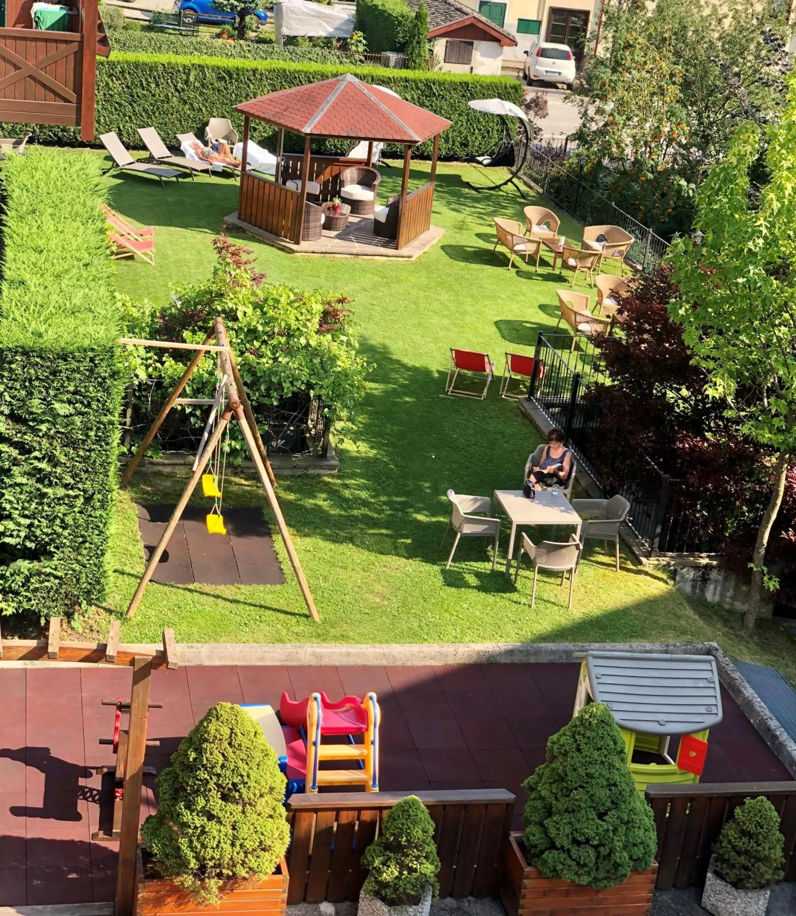 Garden view in Hotel Isolabella Wellness