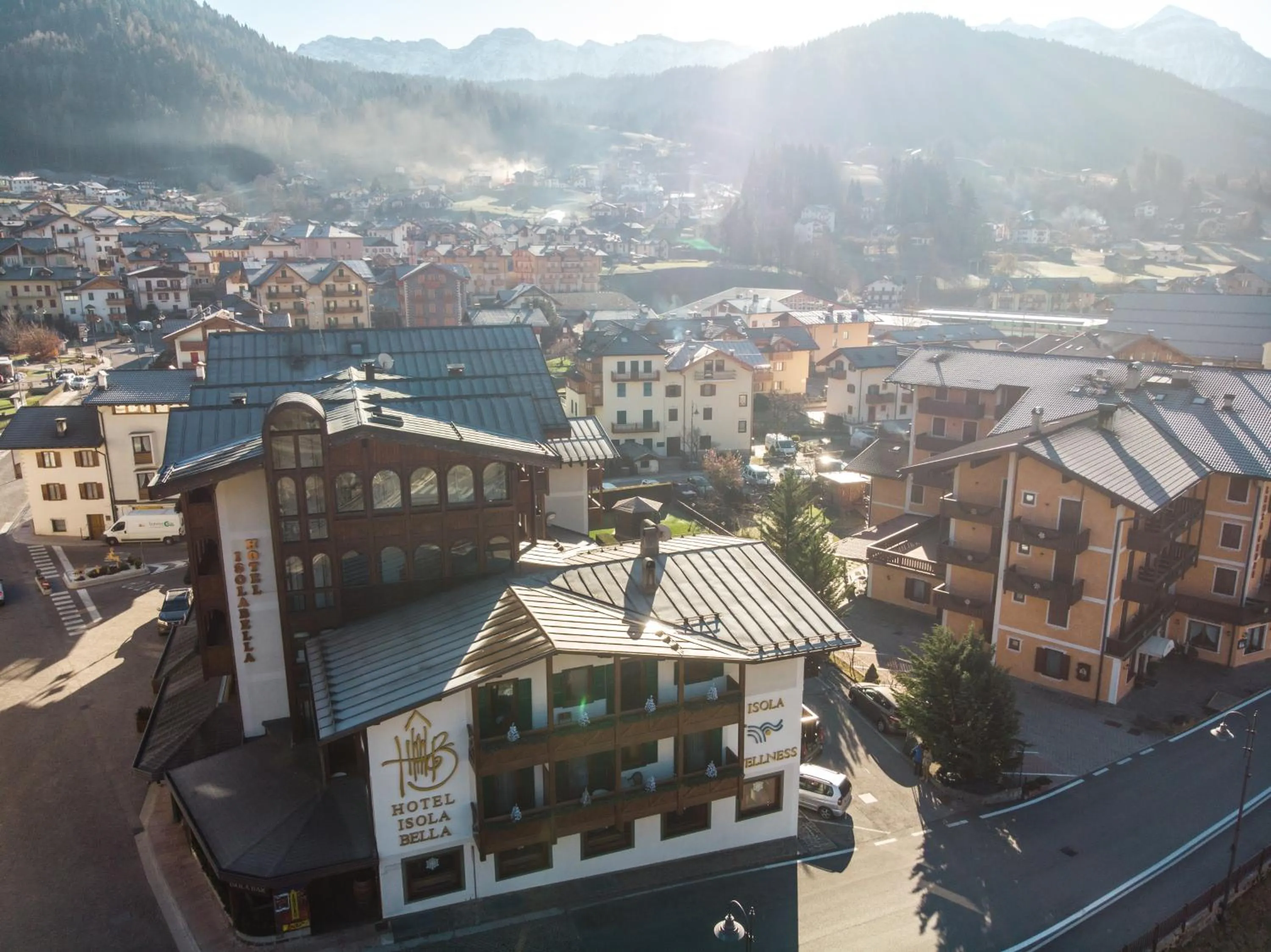 Bird's eye view in Hotel Isolabella Wellness
