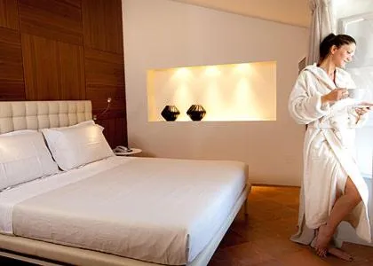 Bed in Nun Assisi Relais & Spa Museum