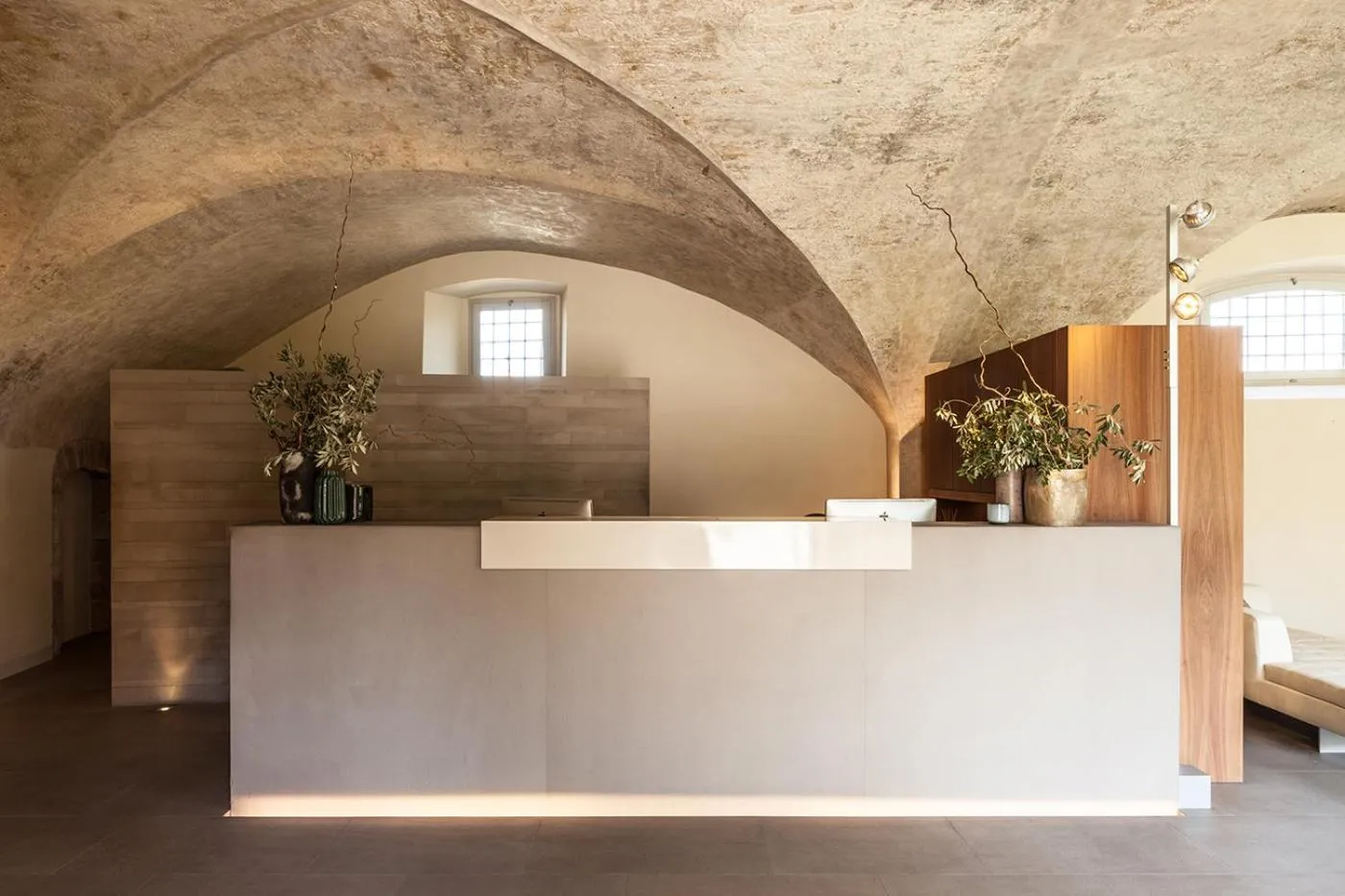 Lobby or reception in Nun Assisi Relais & Spa Museum