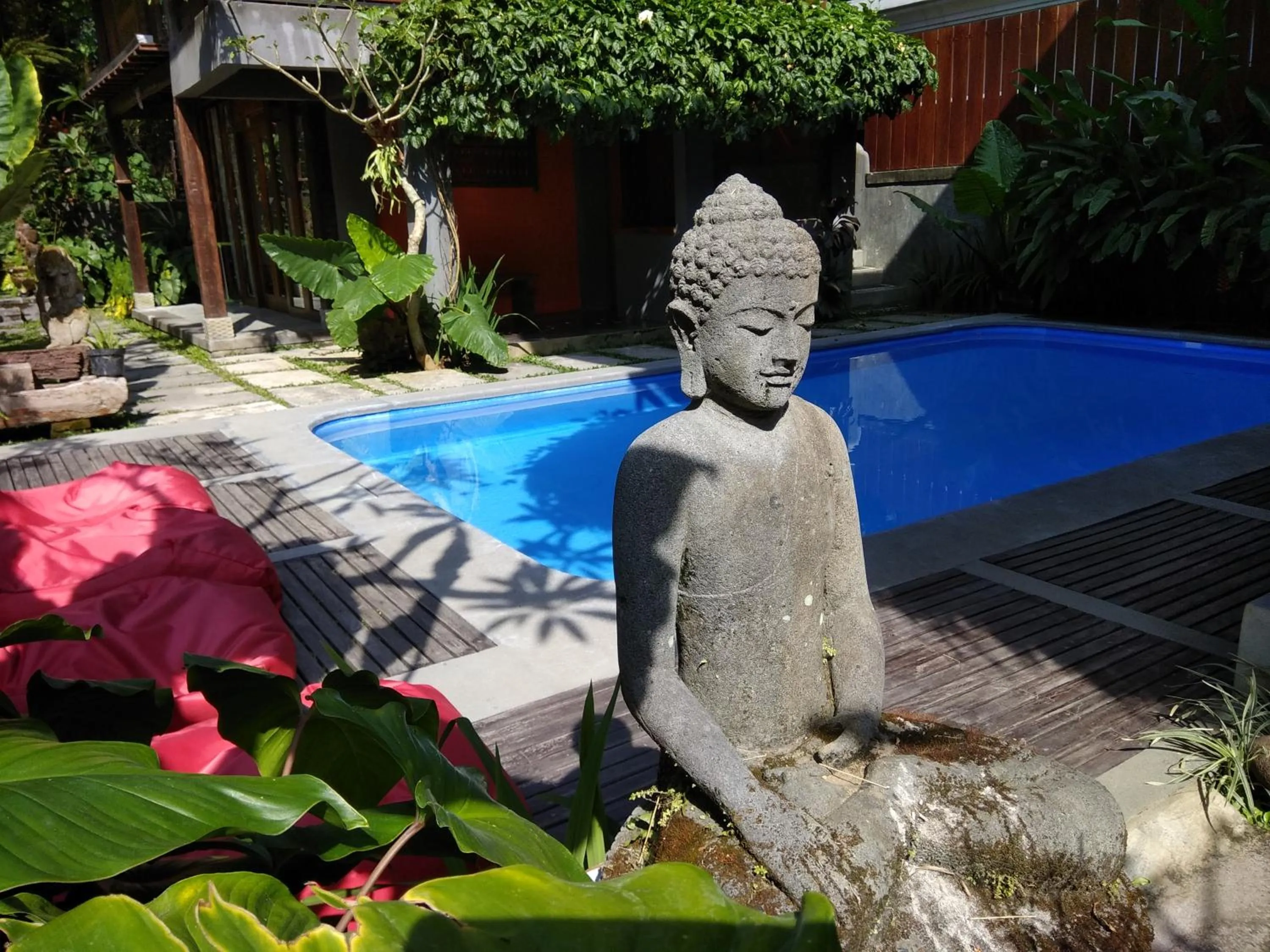 Pool view in Kencana Ubud by Mahaputra