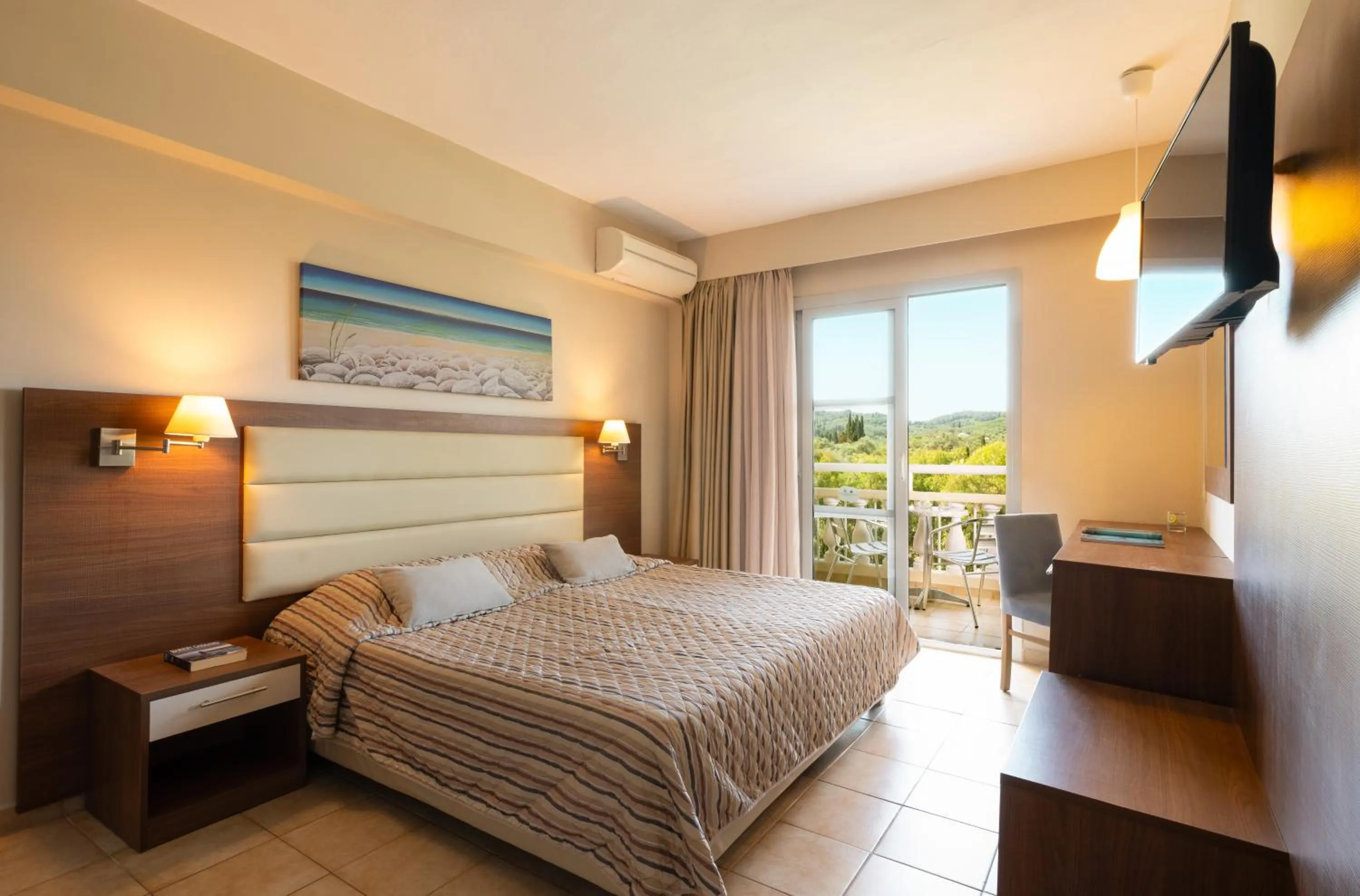 Bed in Mitsis Messonghi