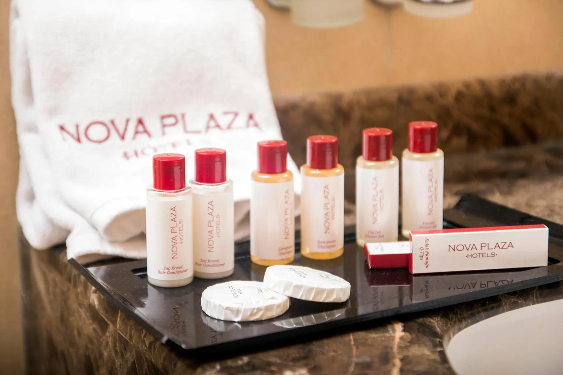 Bathroom in Nova Plaza Taksim Square