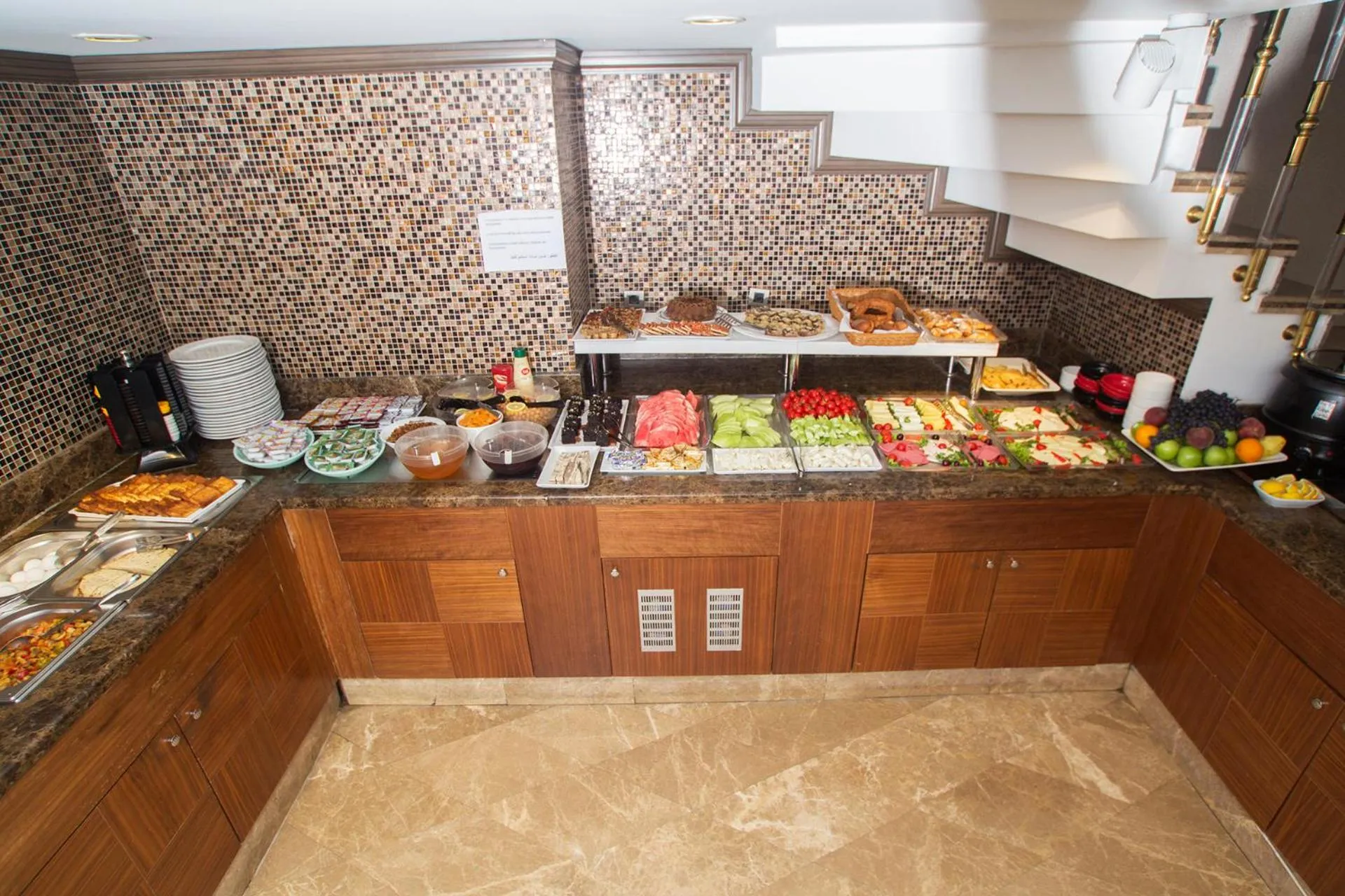 Buffet breakfast in Nova Plaza Taksim Square