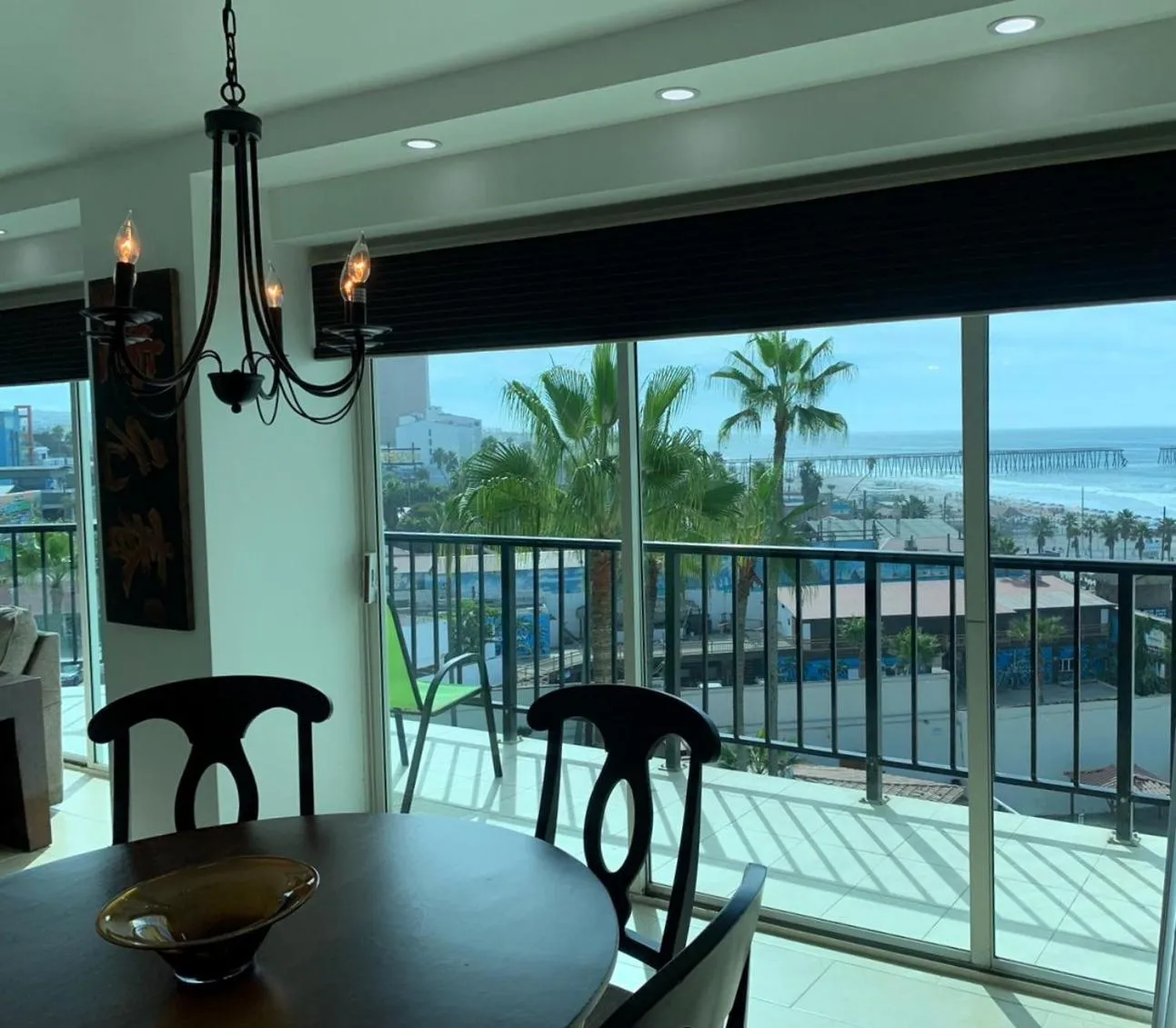 Dining area in Rosarito Inn