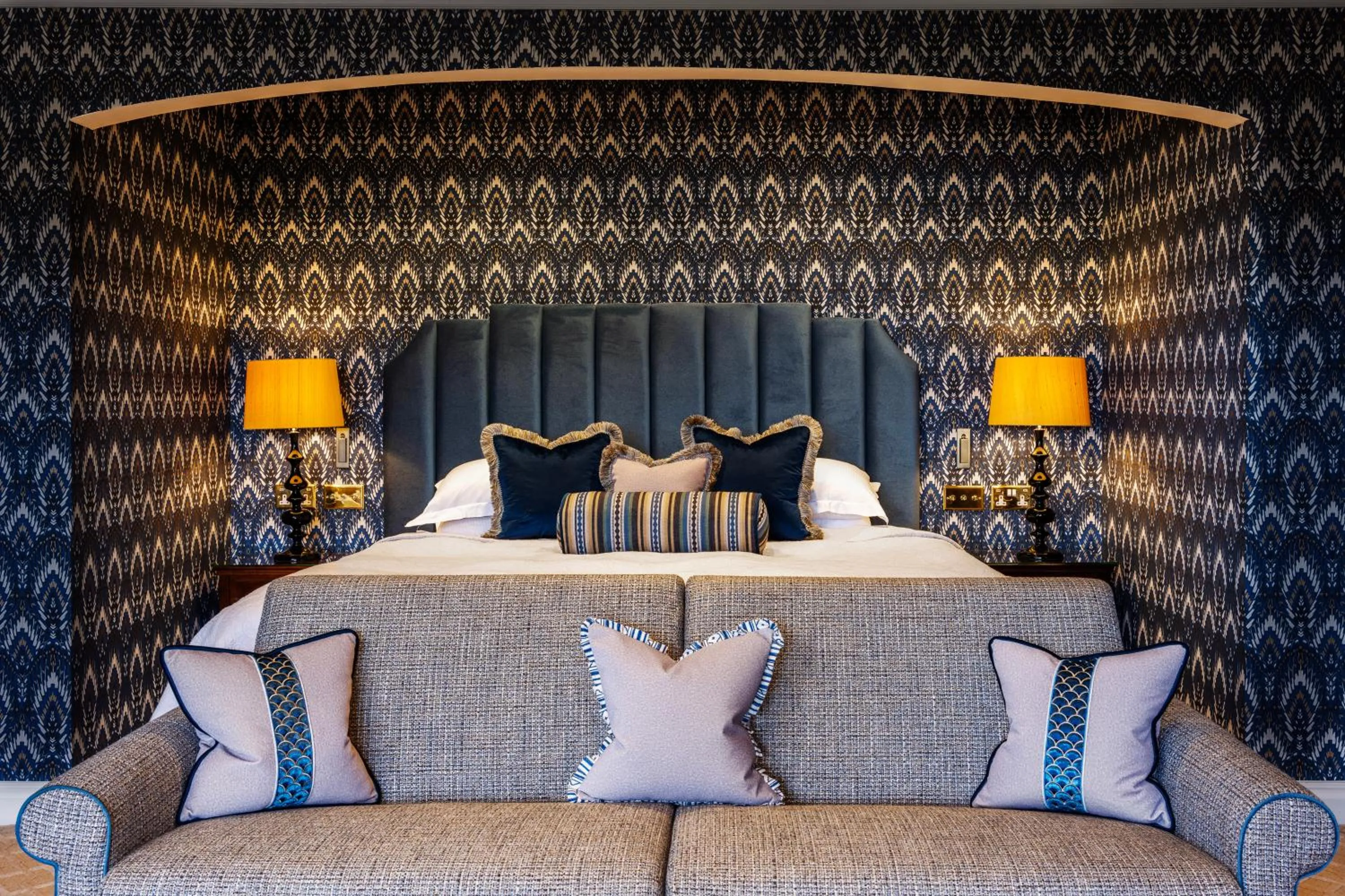 Bedroom in Mallory Court Country House Hotel & Spa