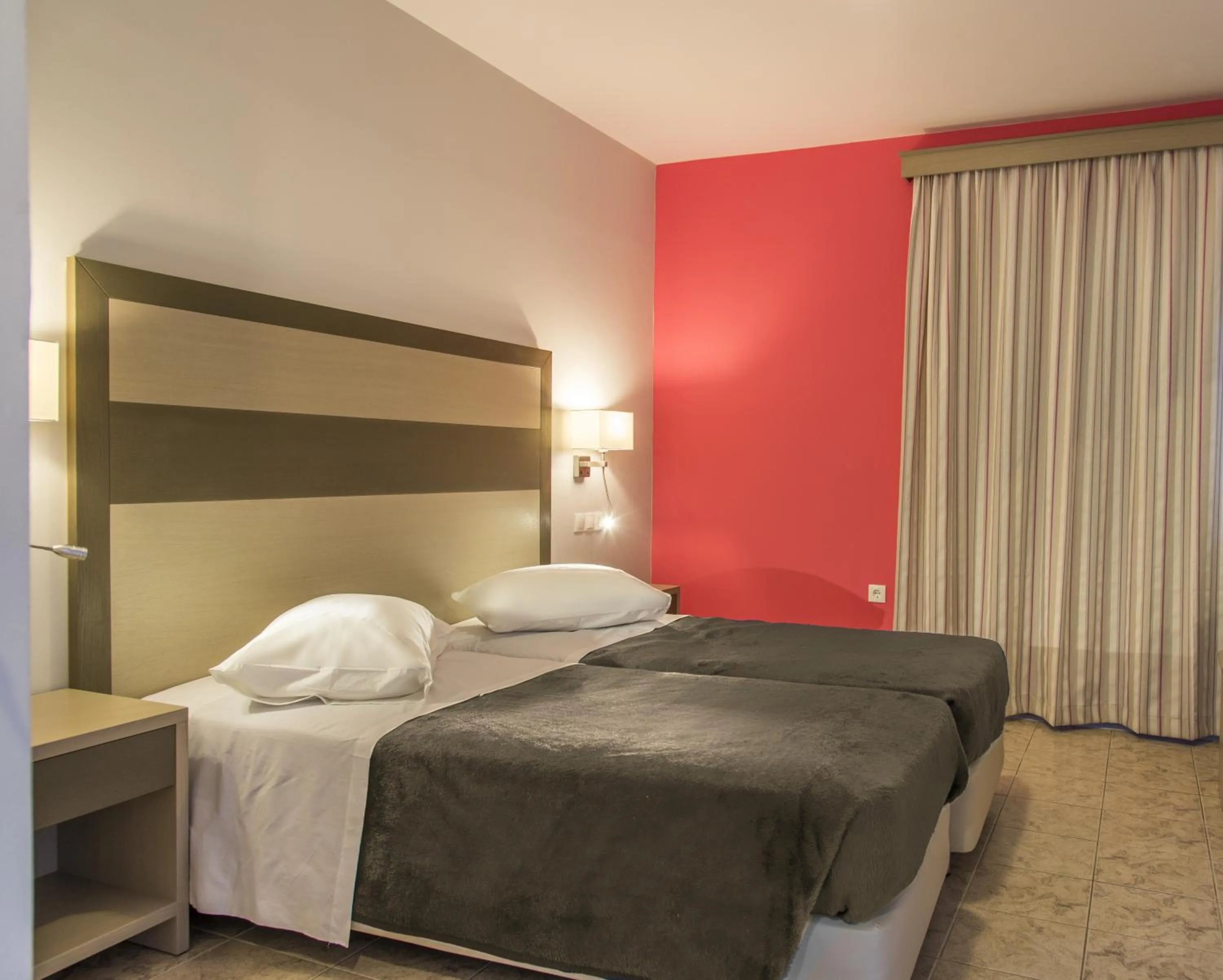 Bedroom, Bed in Akti Dimis Hotel
