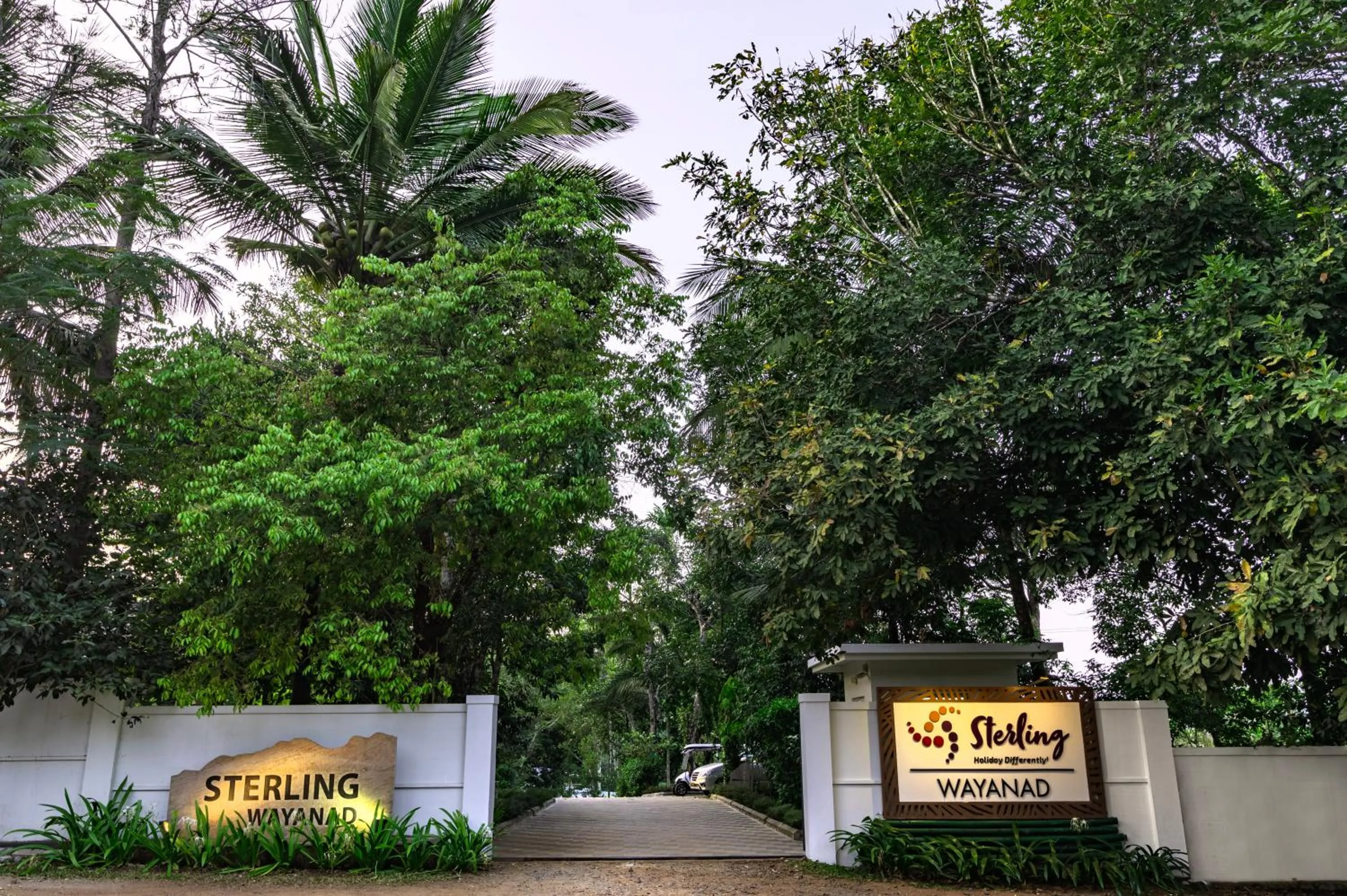 Facade/entrance in Sterling Wayanad