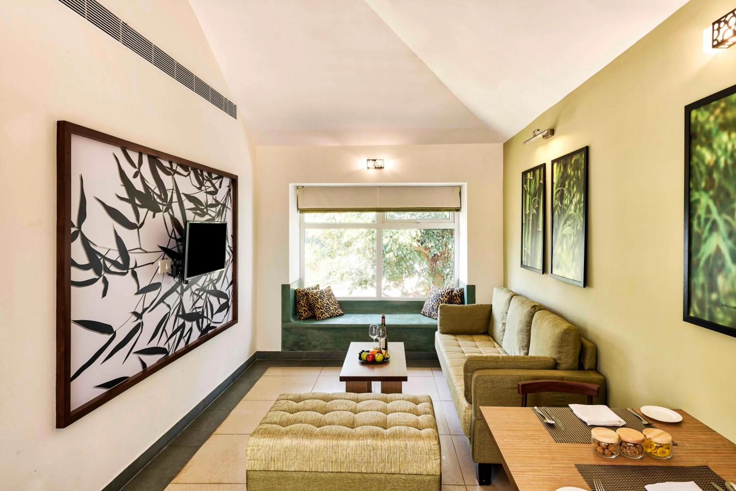 Living room in Sterling Wayanad