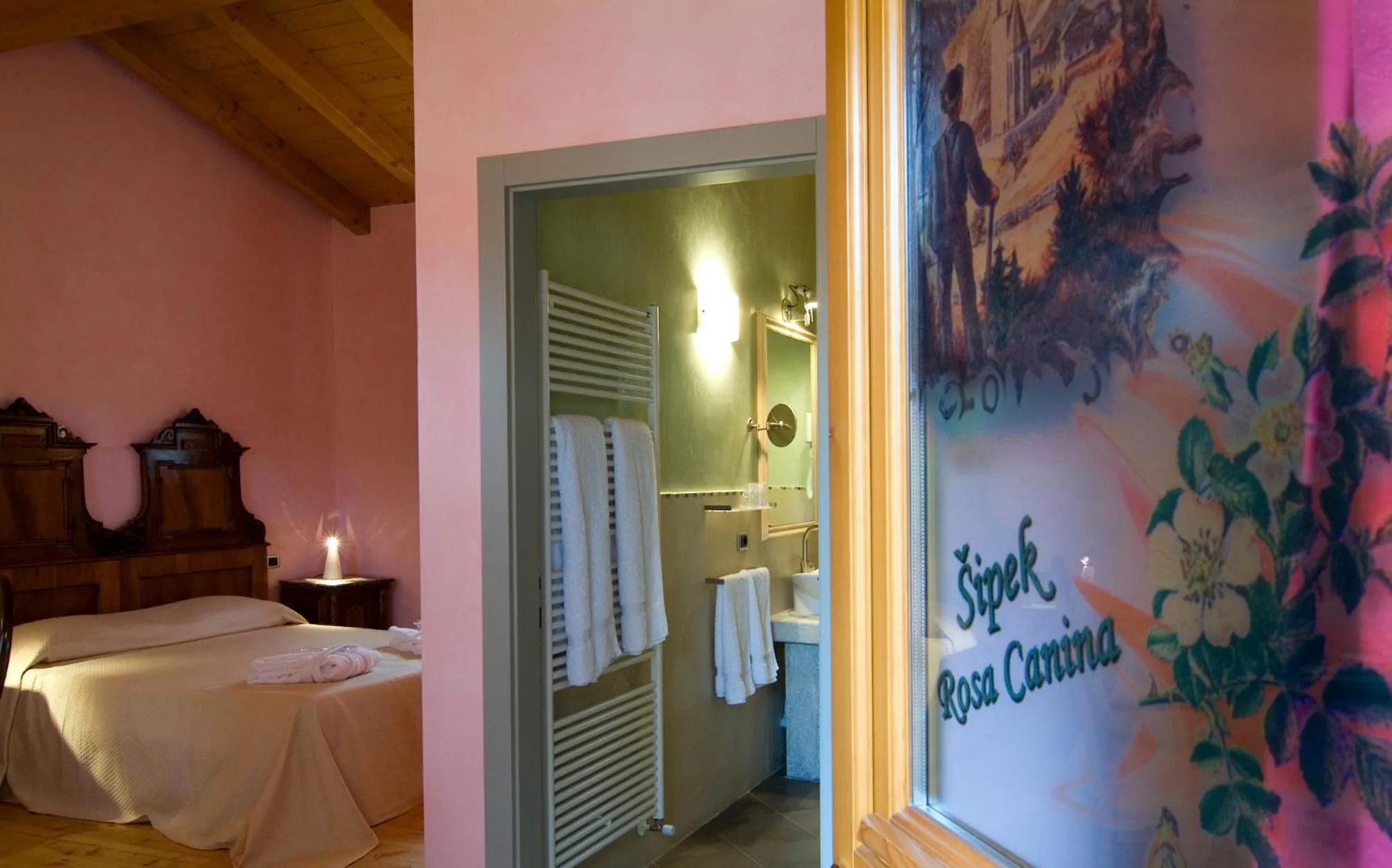 Bed in Lokanda Devetak