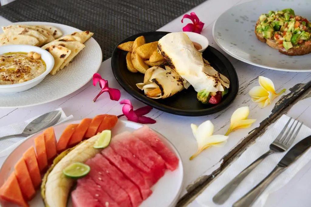 Food in Dream CoWork Hotel