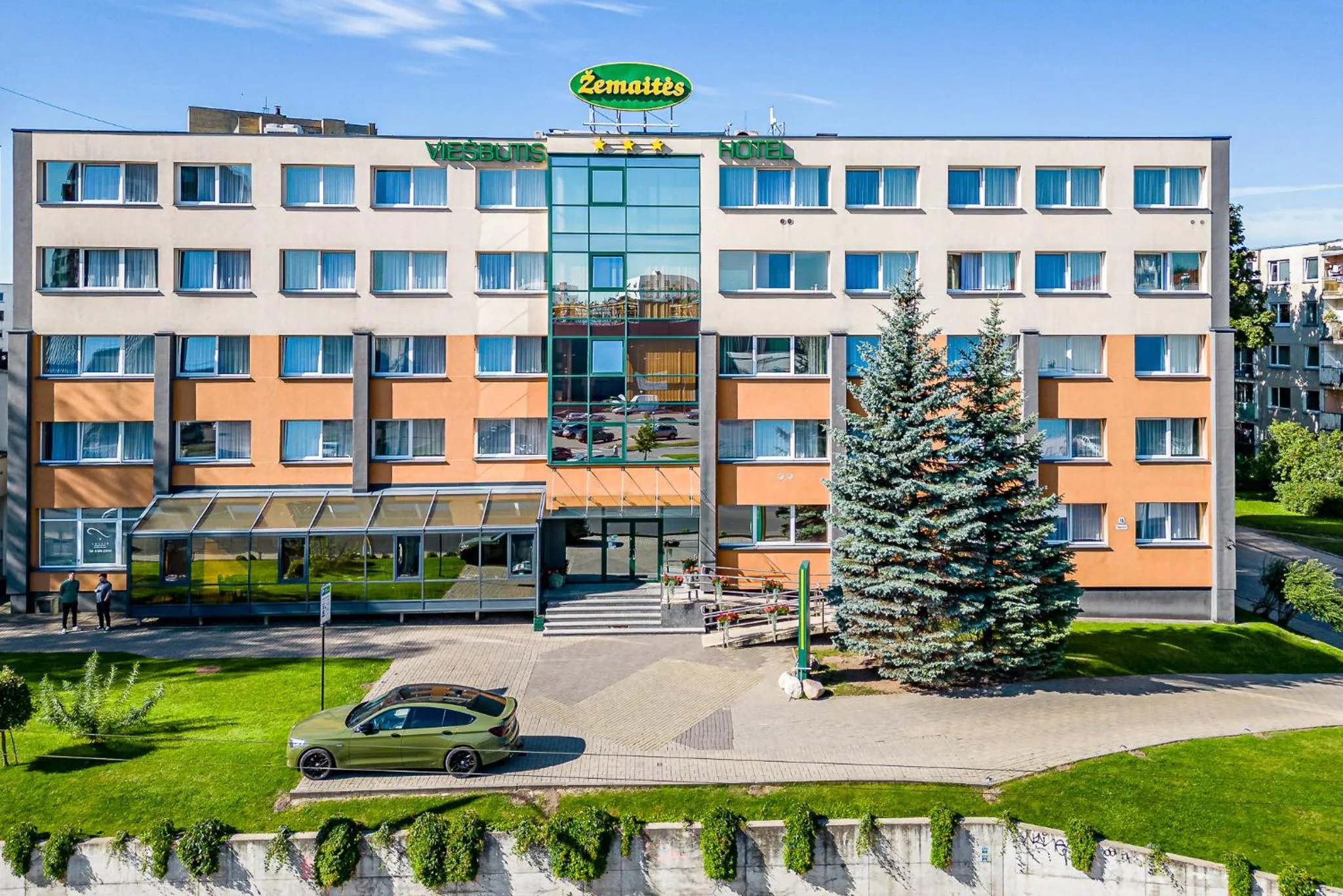 Property building in Hotel Zemaites