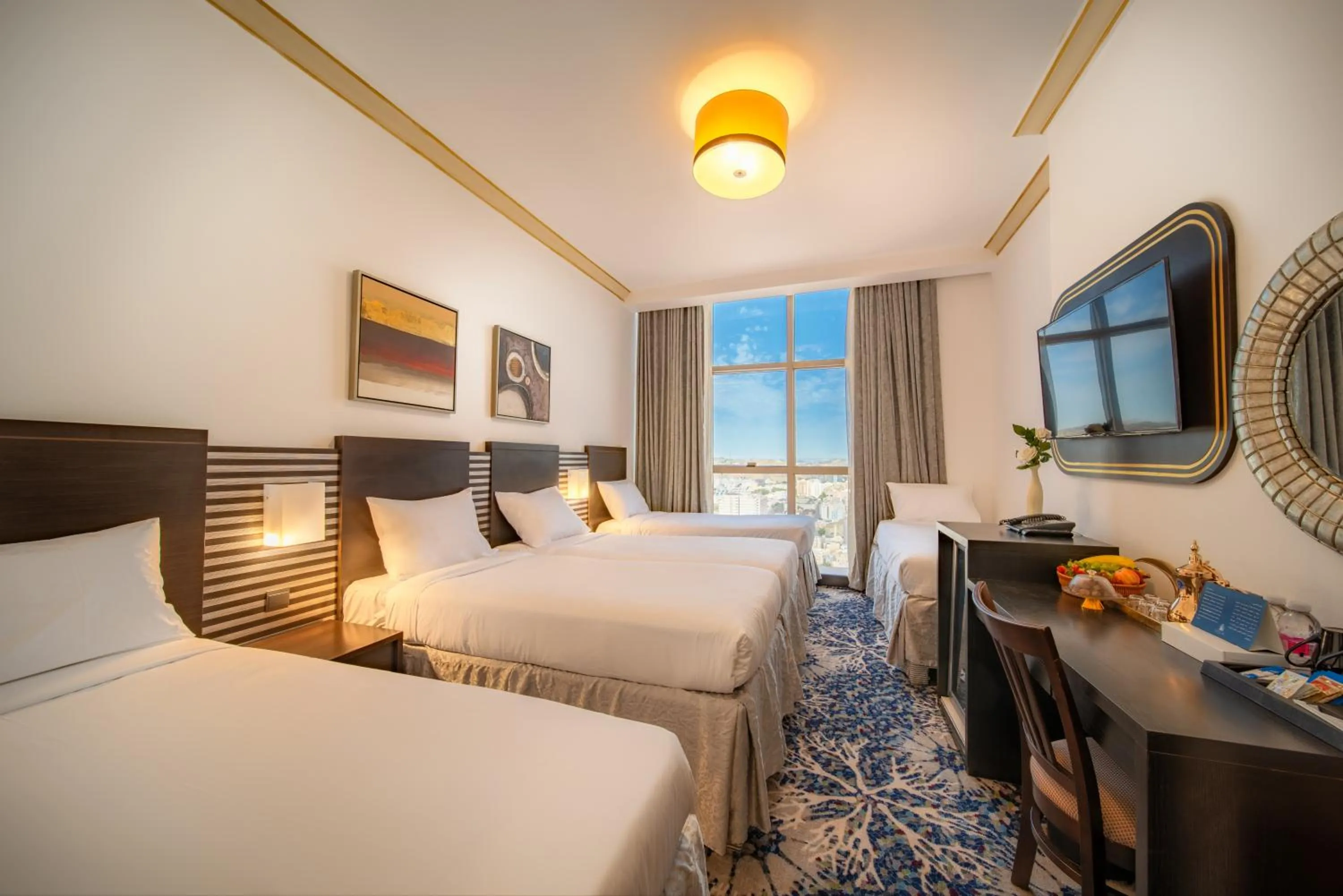 Photo of the whole room, Bed in Al Kiswah Towers Hotel