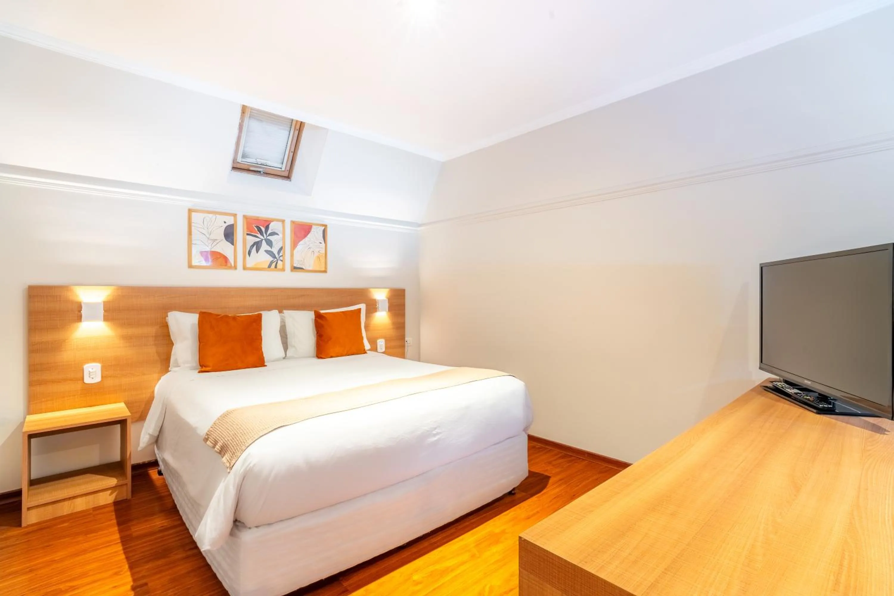 Bed in Pousada Grandchamp - Campos do Jordao