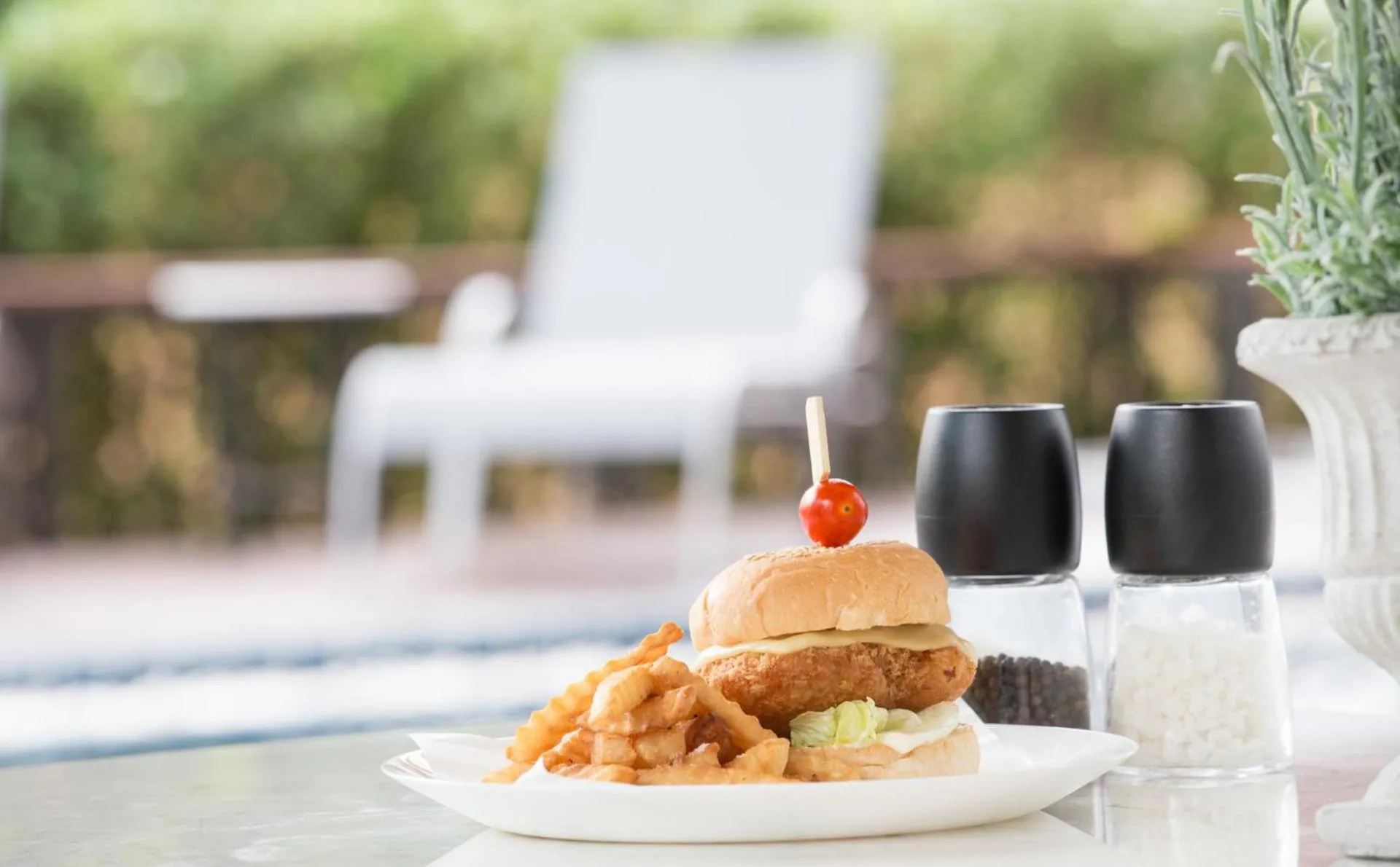 Food and drinks in The Rodman Hotel