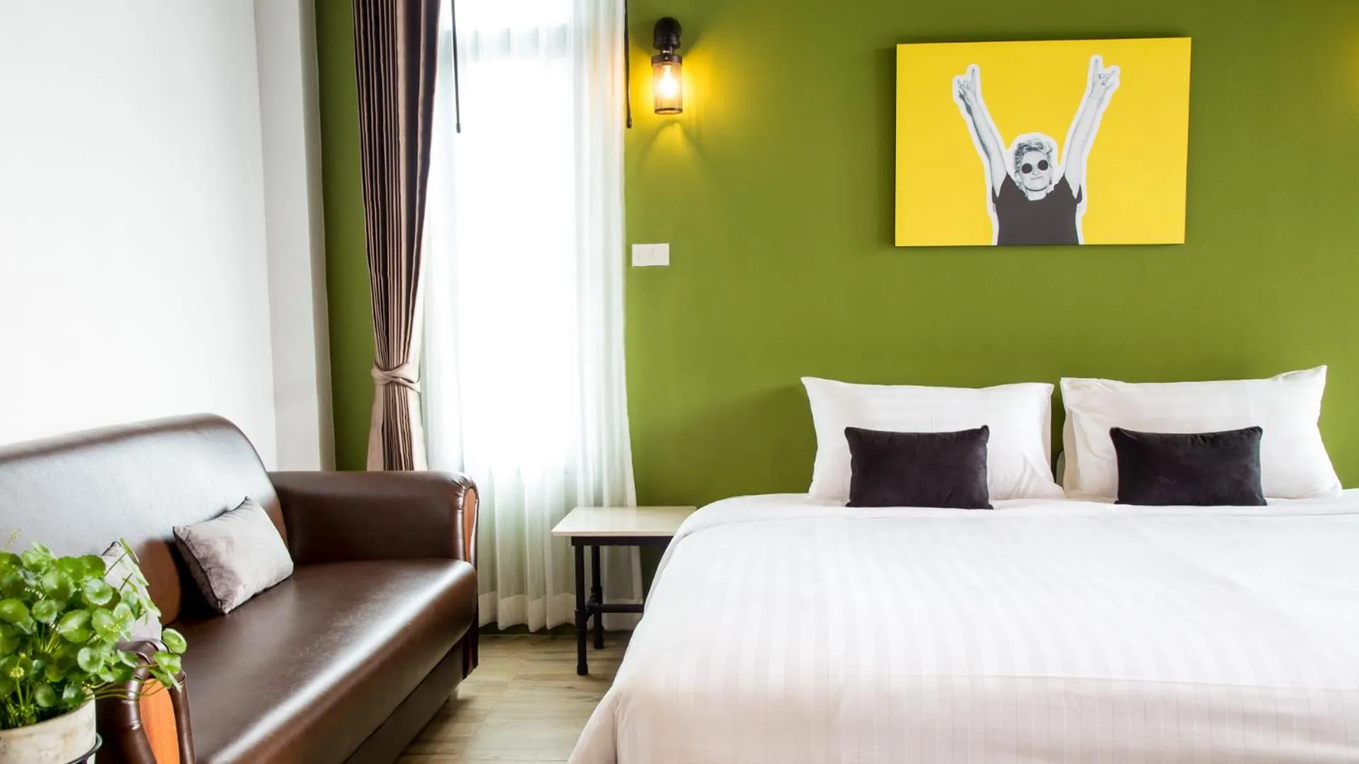 Bed in The Rodman Hotel