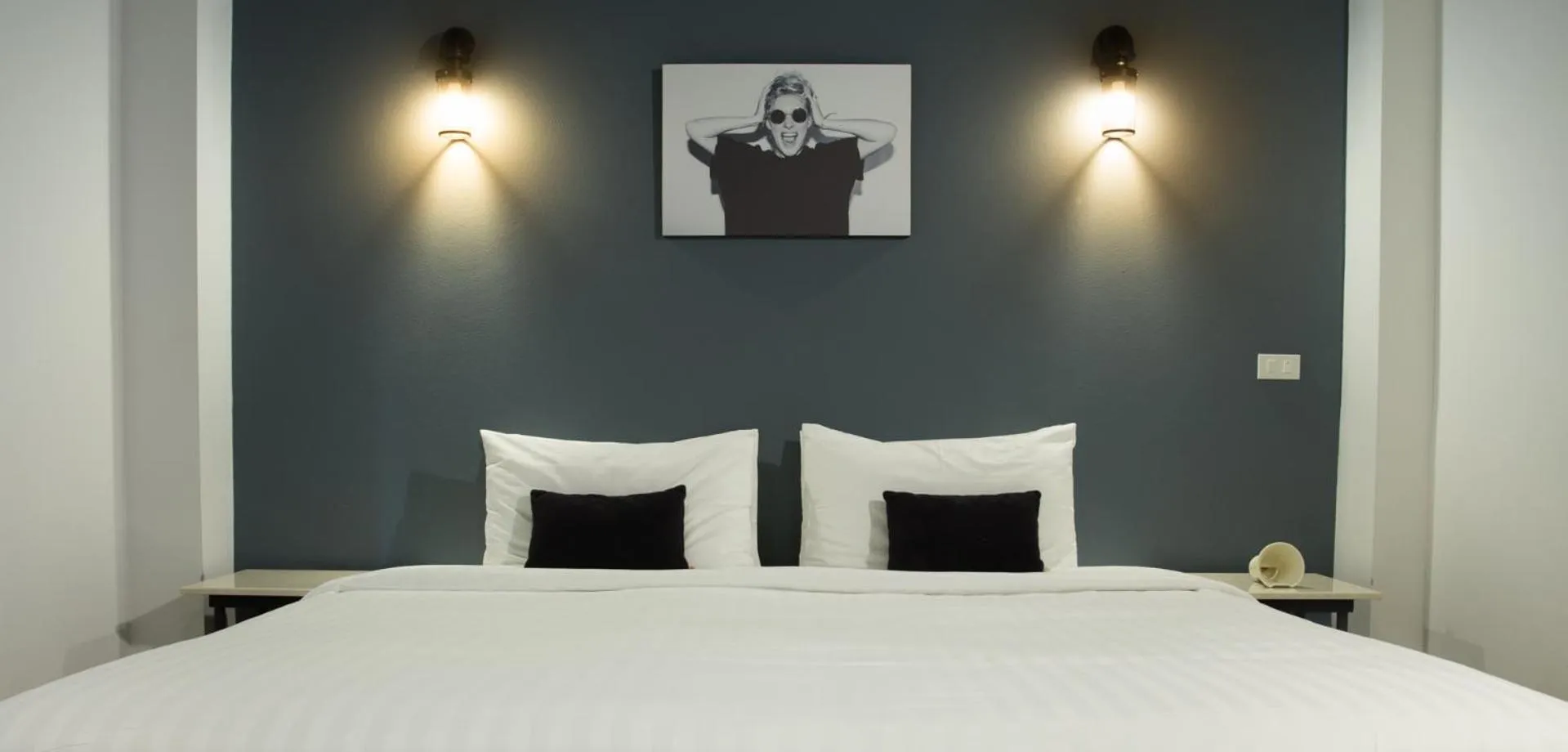 Bed in The Rodman Hotel