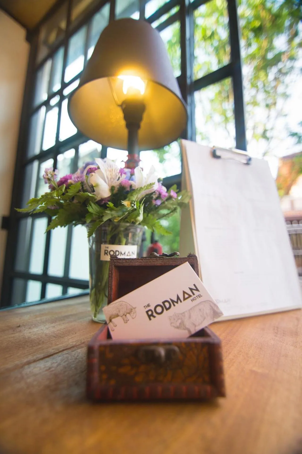 Lobby or reception in The Rodman Hotel