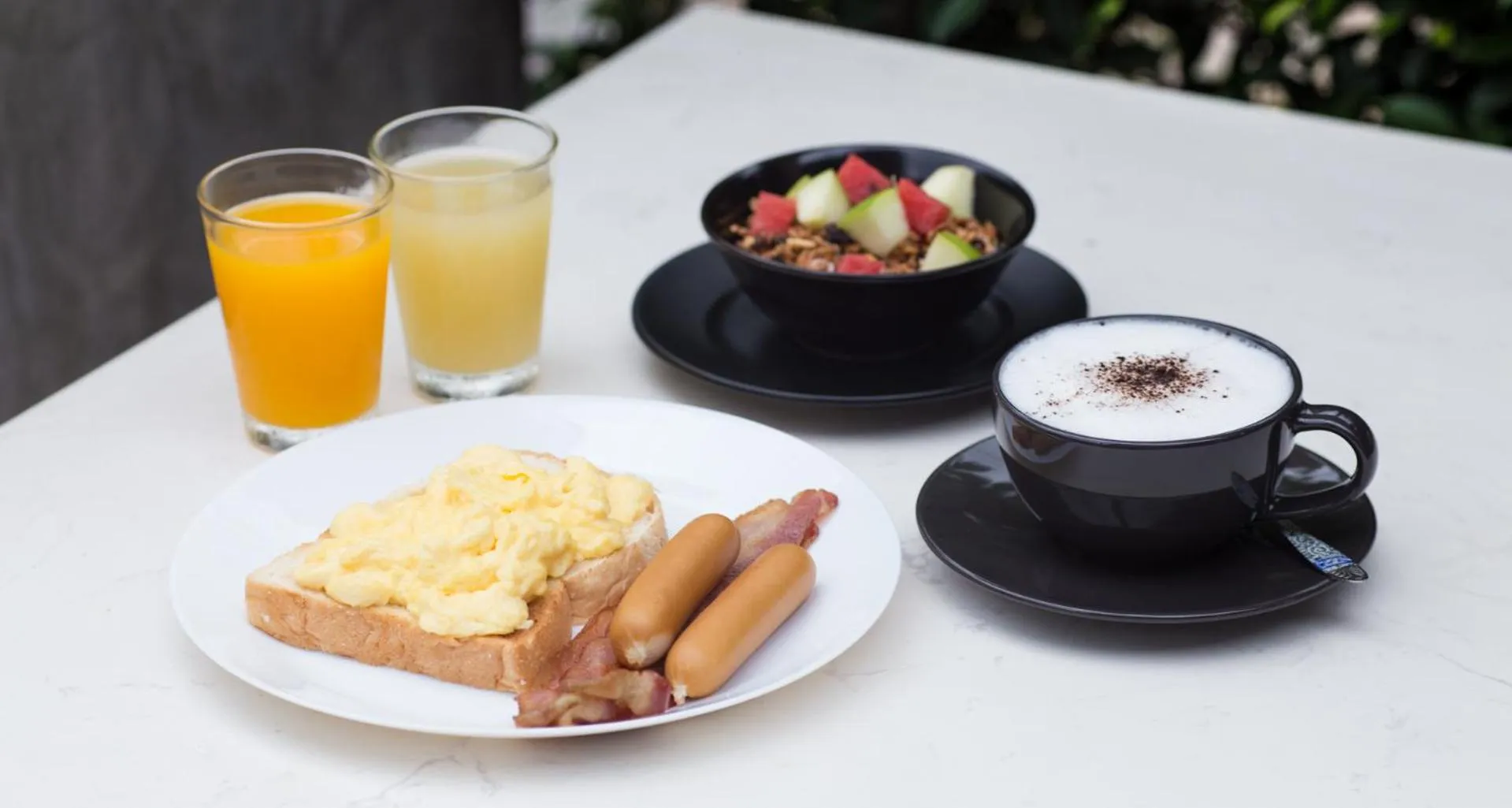 Food and drinks in The Rodman Hotel