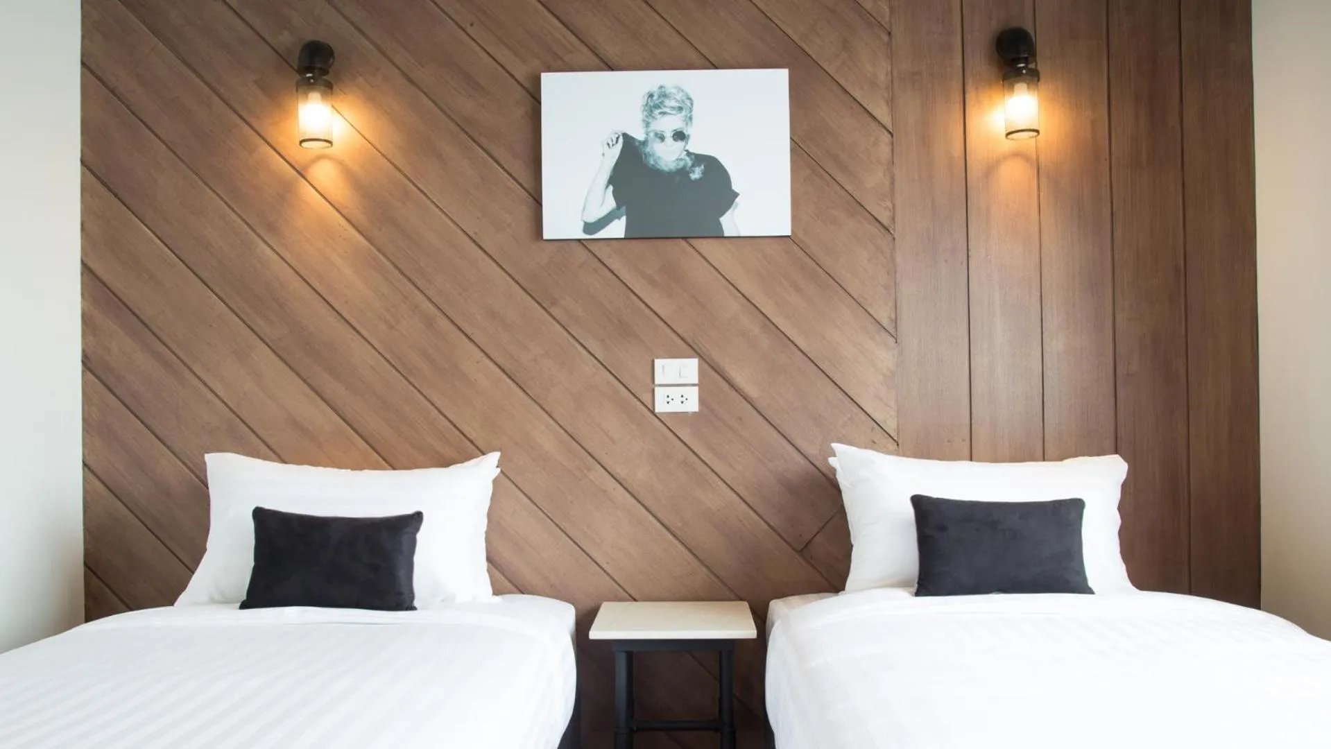 Bed in The Rodman Hotel