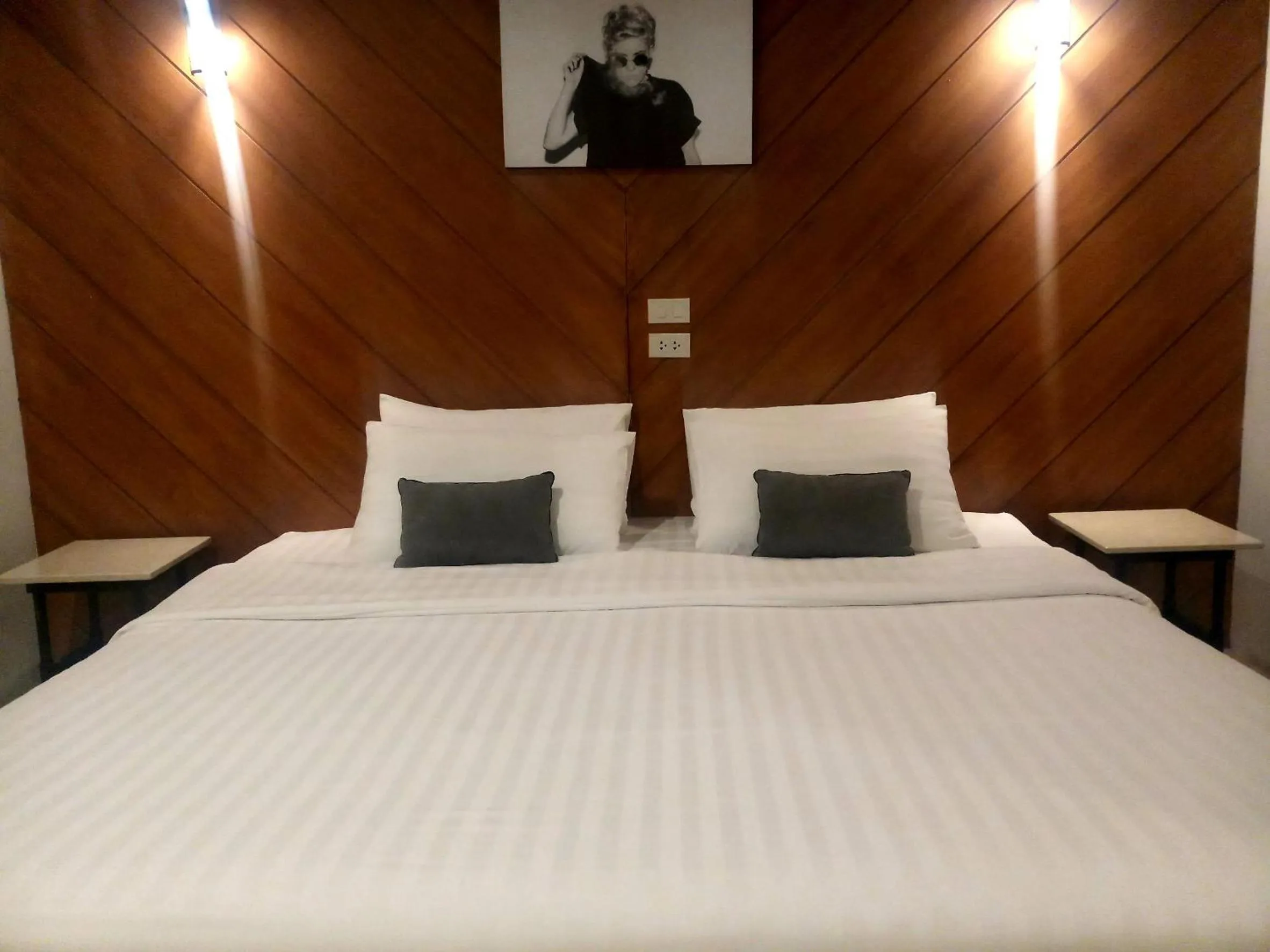 Bed in The Rodman Hotel