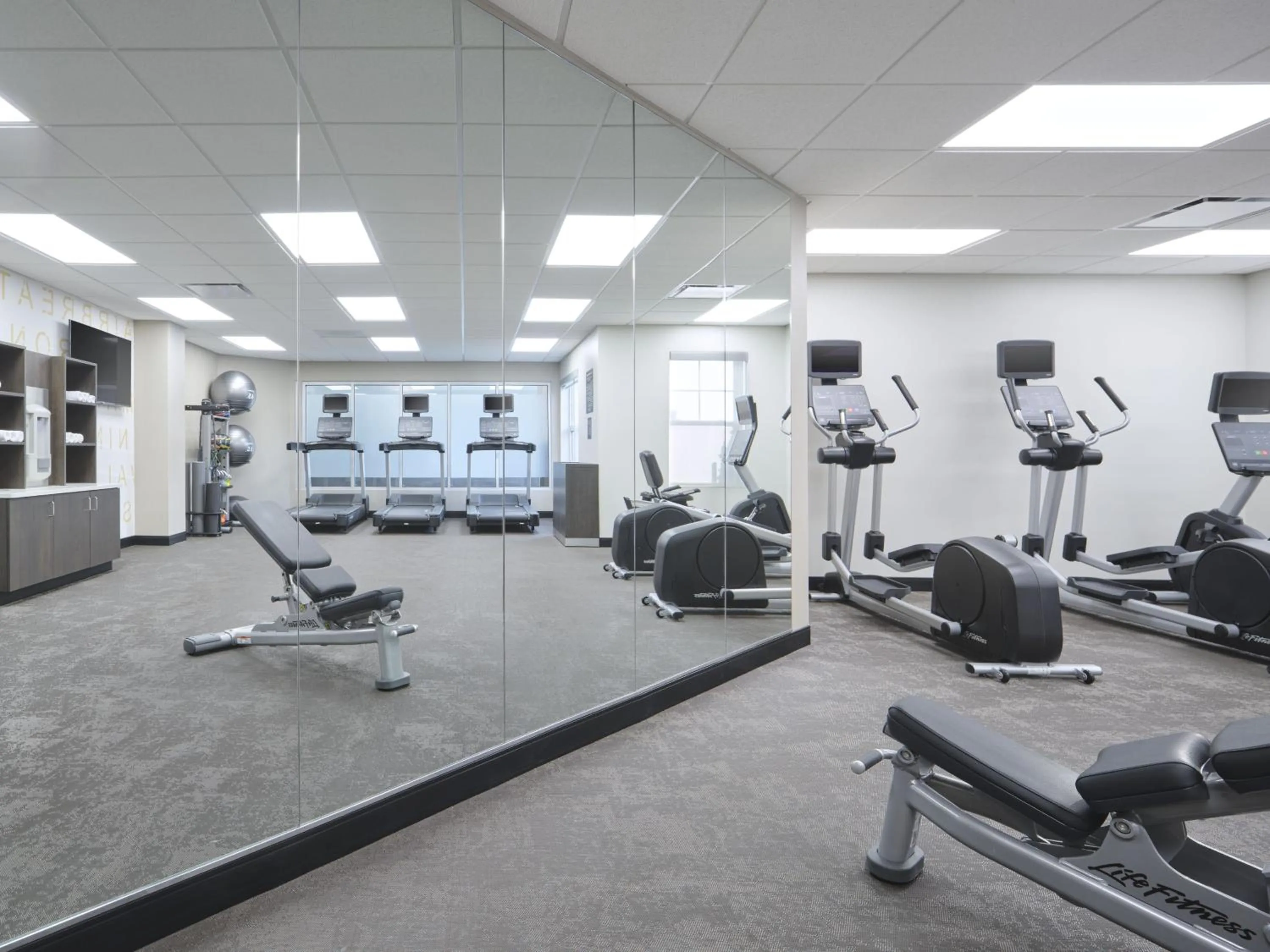 Fitness centre/facilities in Residence Inn by Marriott Albany East Greenbush/Tech Valley