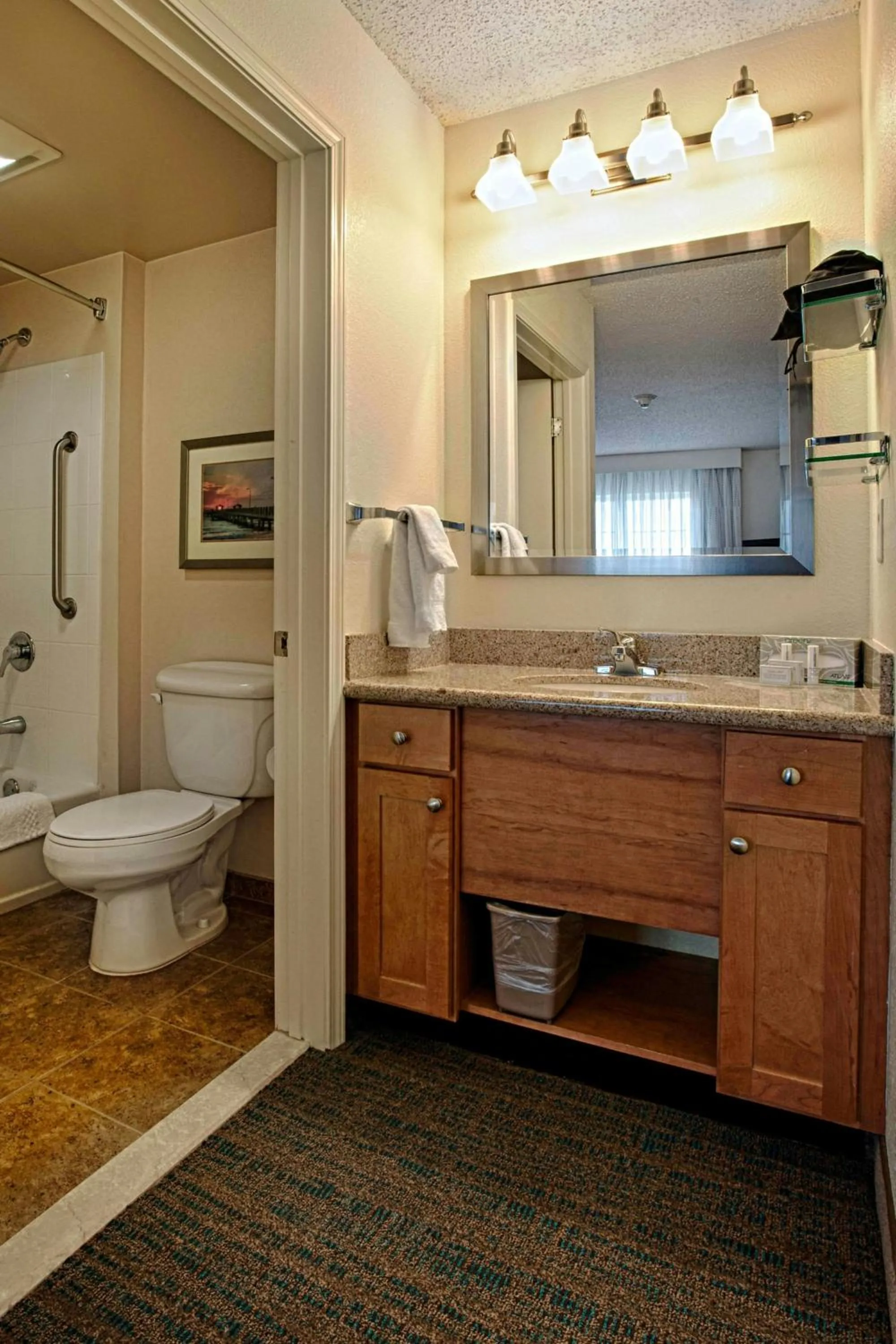 Bathroom in Residence Inn by Marriott Atlantic City Airport Egg Harbor Township