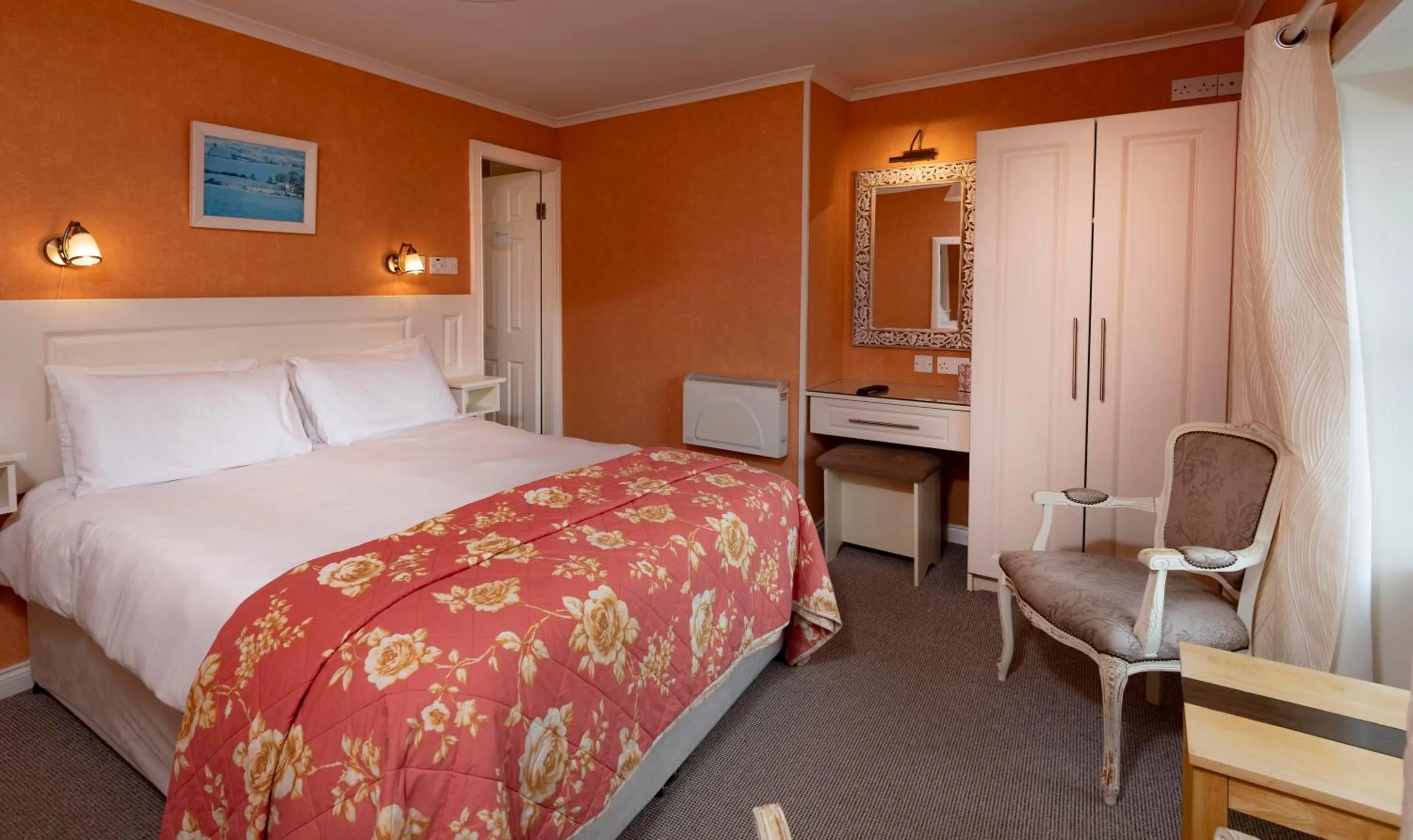 Bed in Murphys Farmhouse B&B