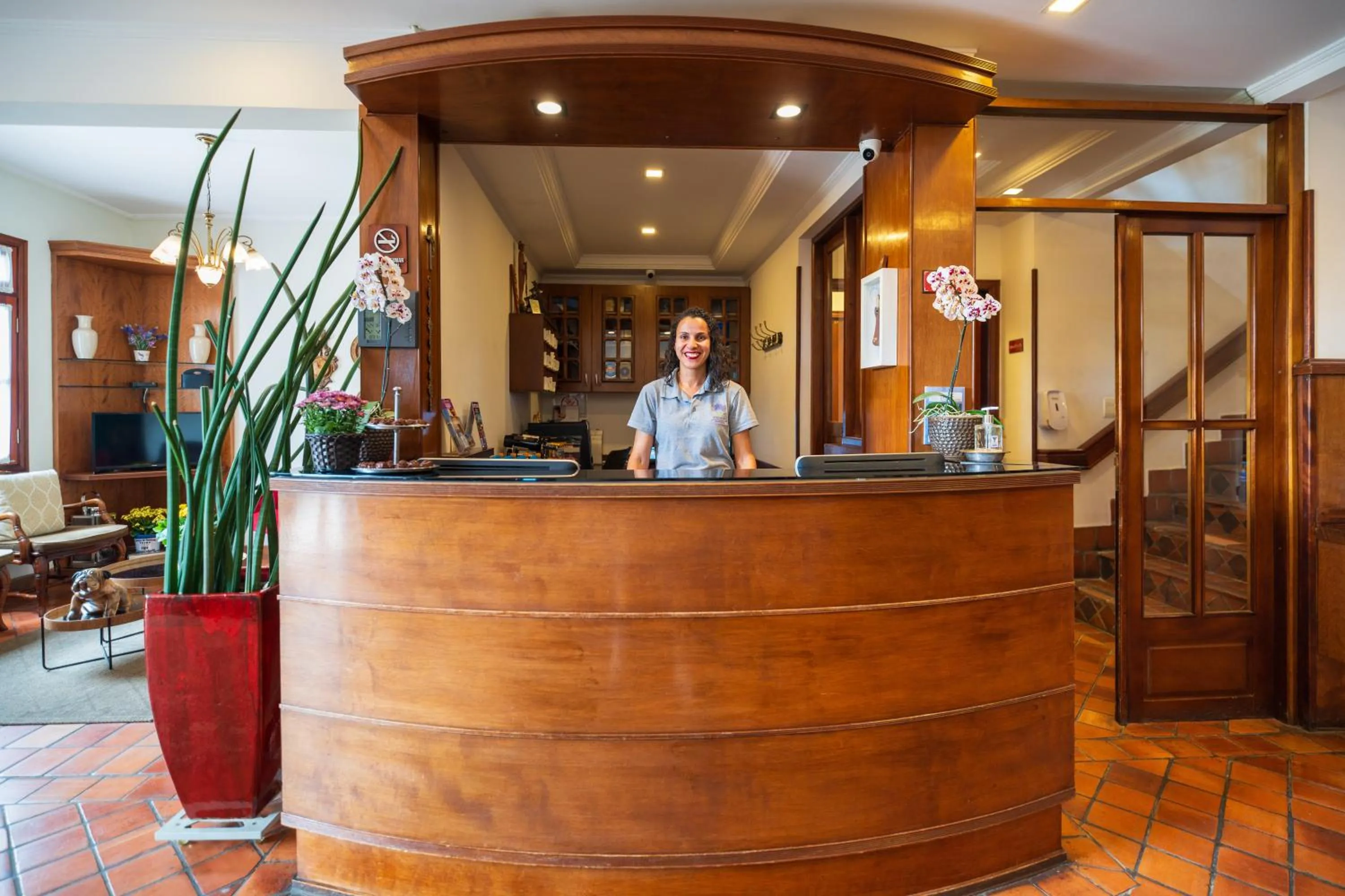 Staff in Pousada Campos de Provence Campos do Jordão