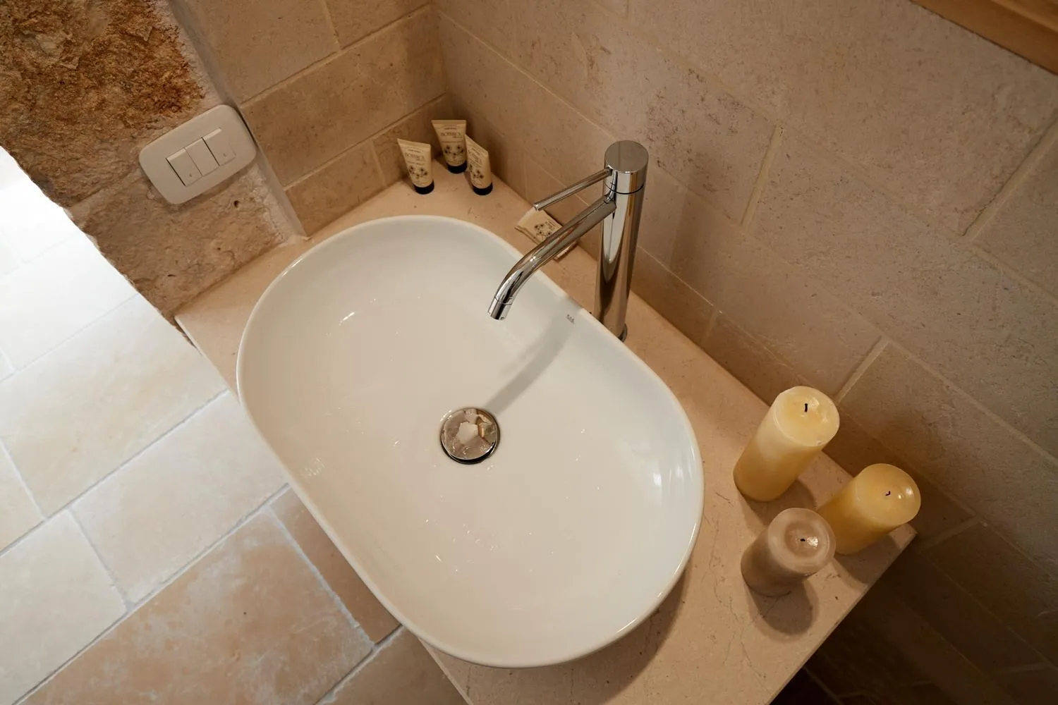 Bathroom in Masseria Grieco
