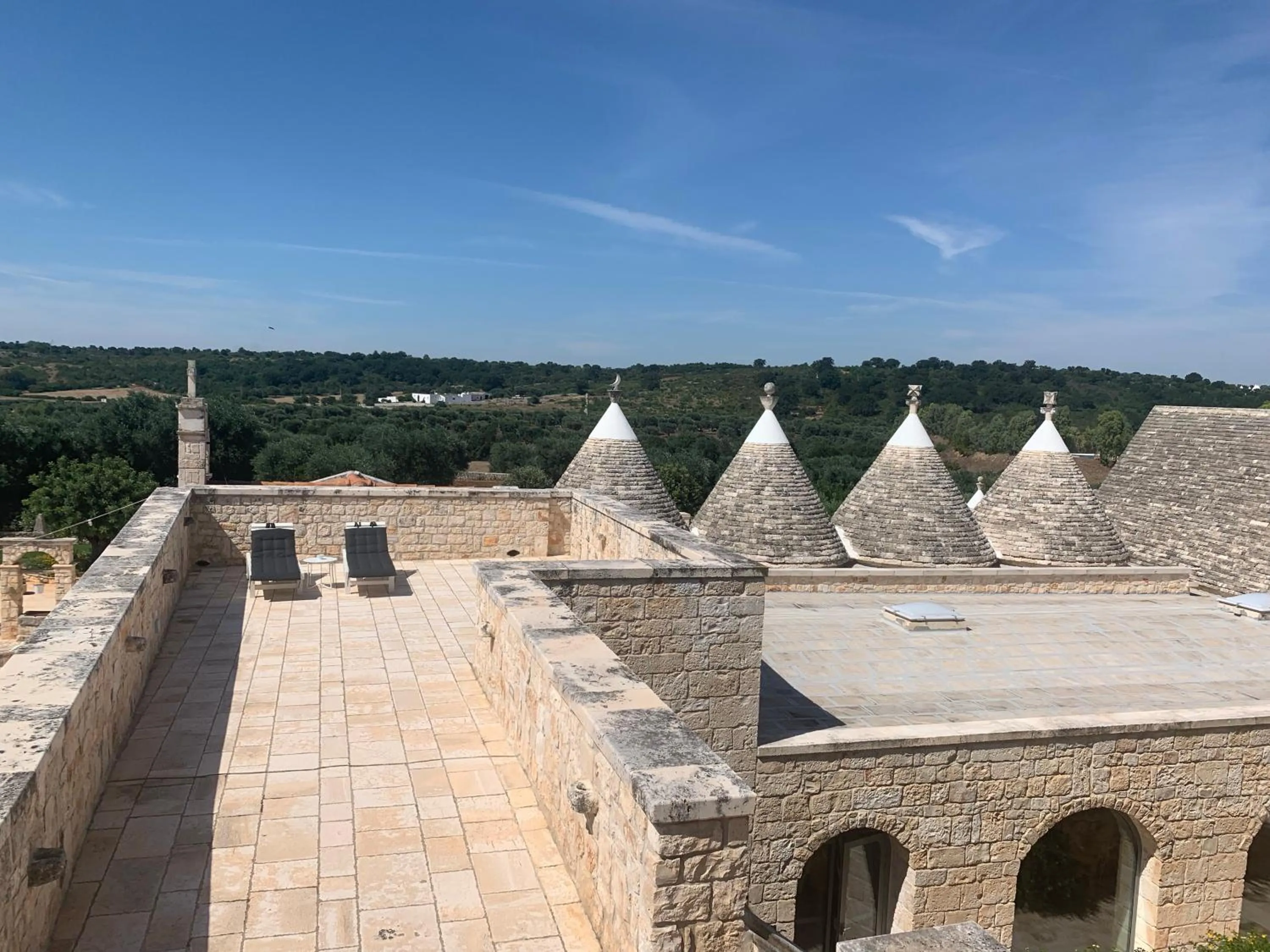 View (from property/room) in Masseria Grieco