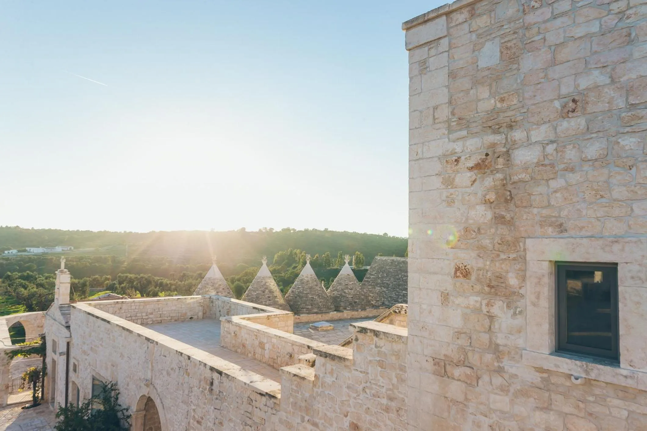Balcony/Terrace in Masseria Grieco