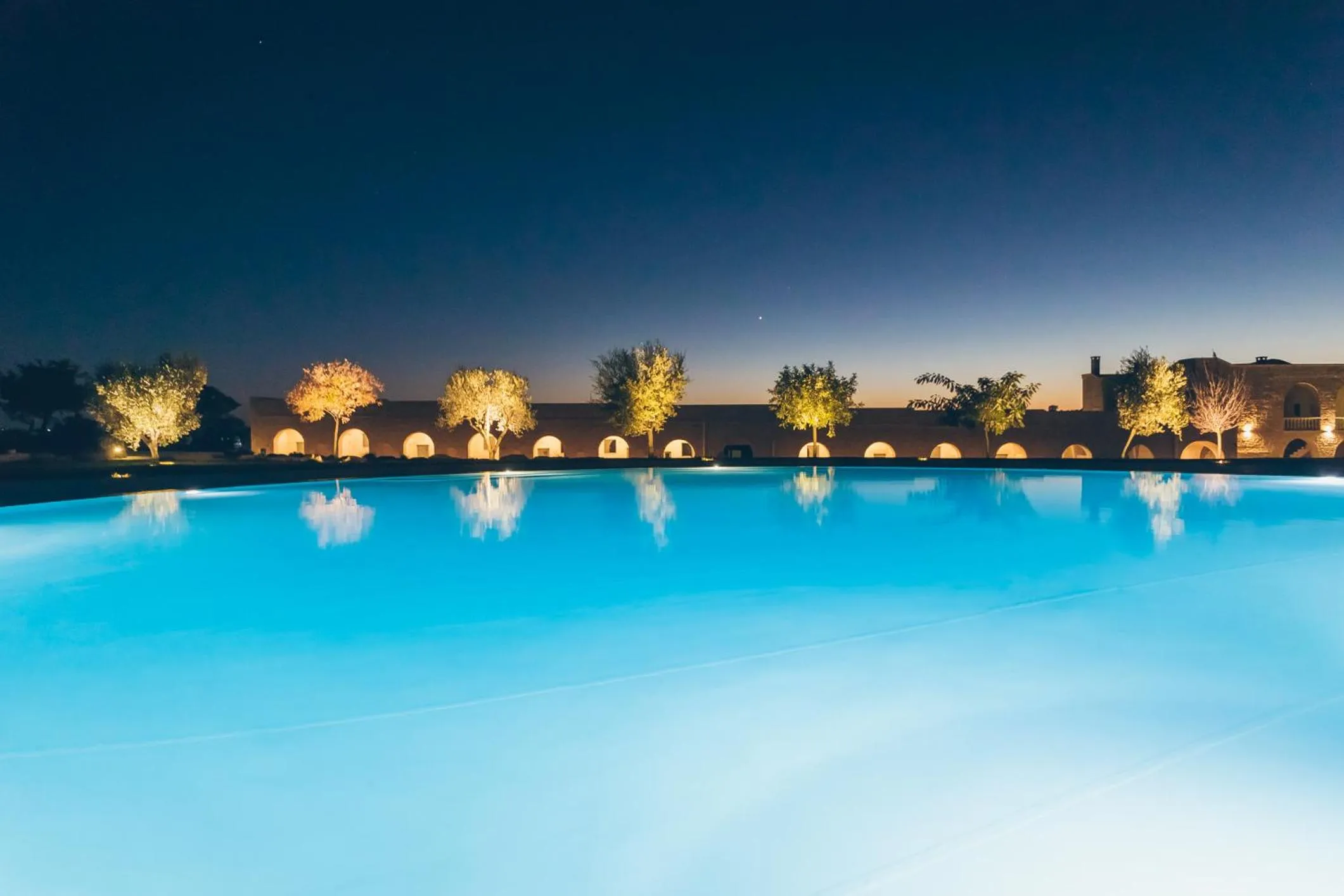 Swimming pool in Masseria Grieco