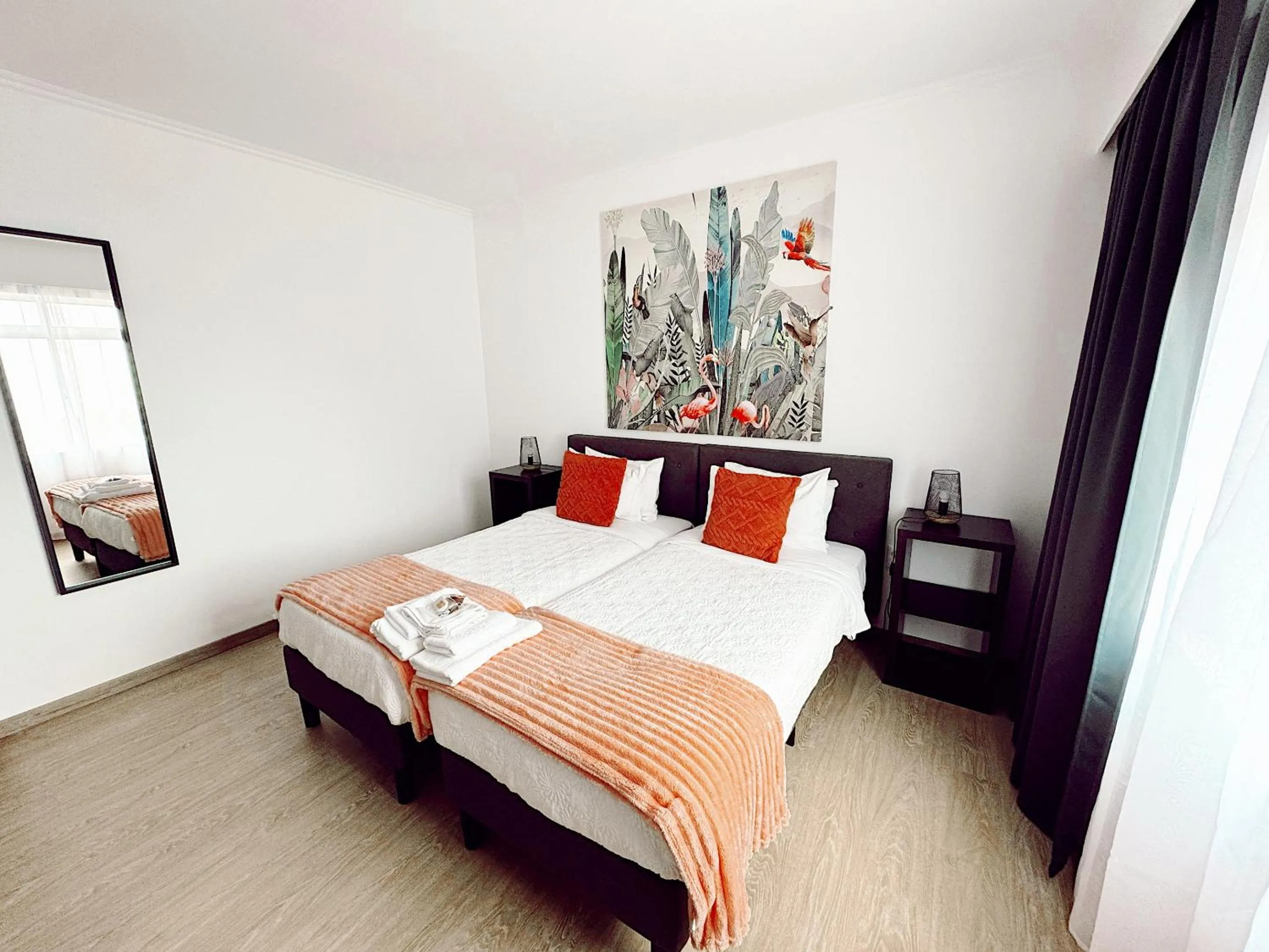 Bedroom, Bed in Gardens Guest House