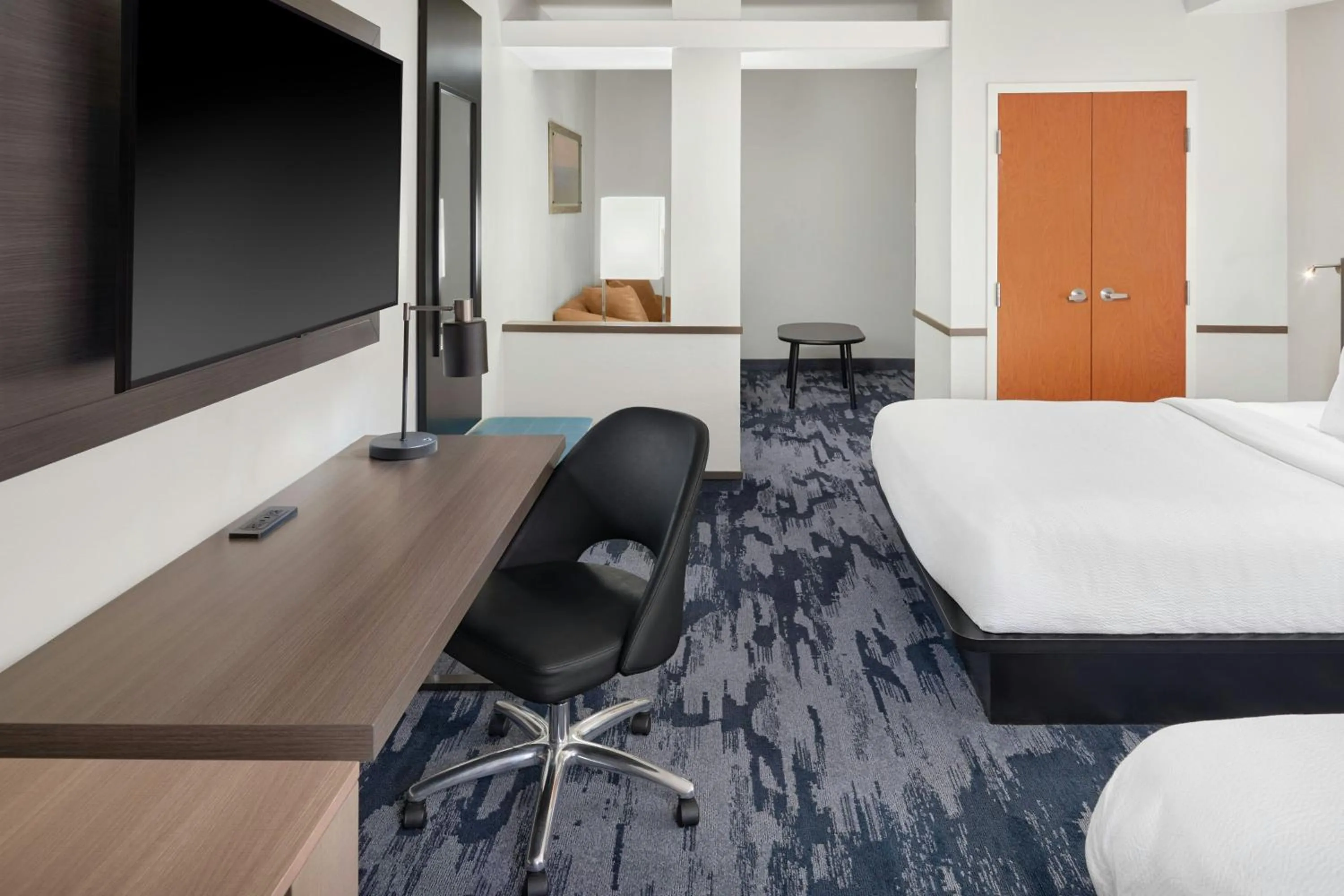 Bedroom, Bed in Fairfield Inn & Suites Cartersville