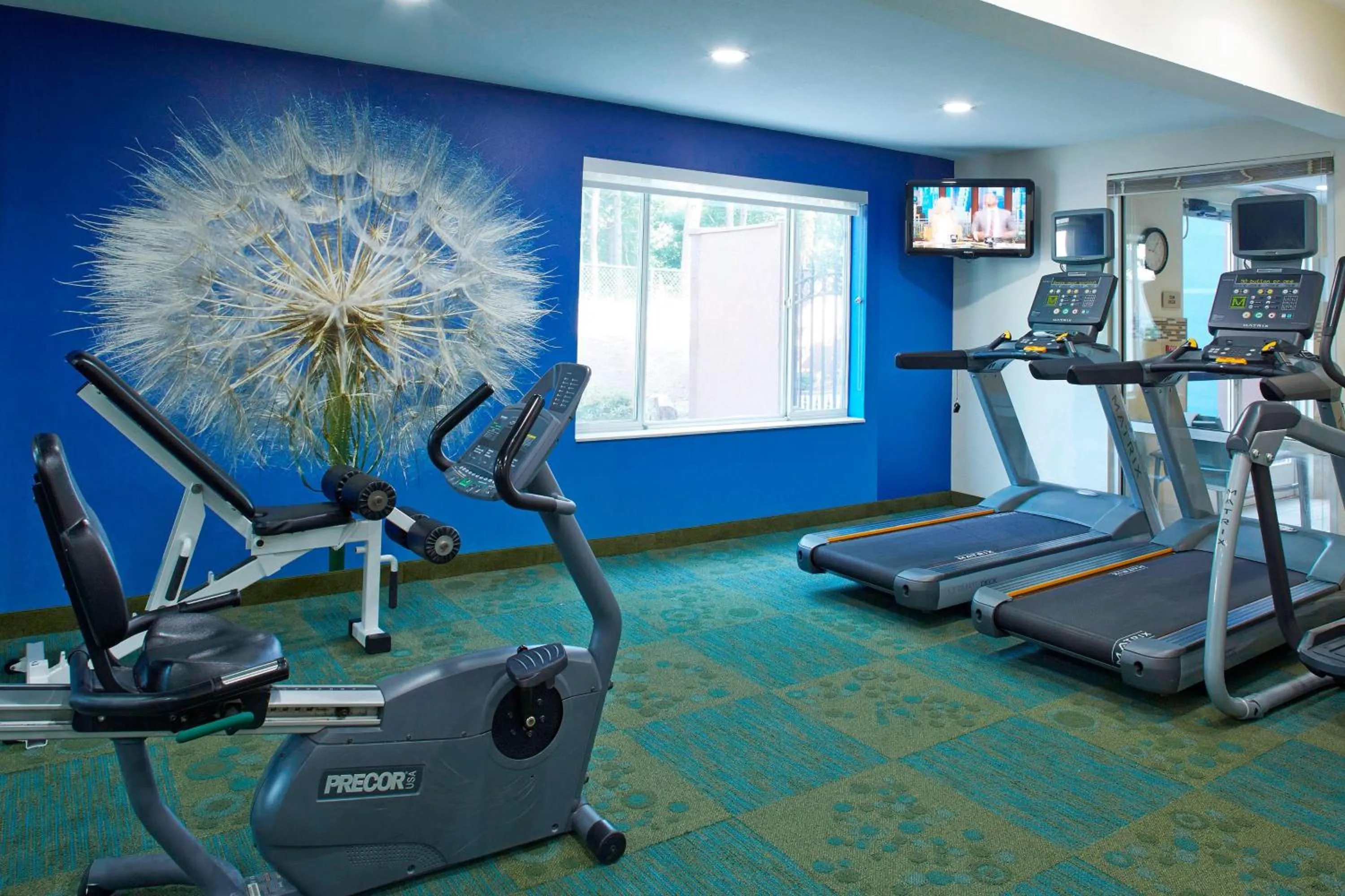 Fitness centre/facilities in SpringHill Suites by Marriott Atlanta Six Flags